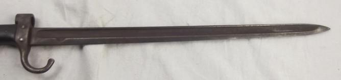 WWI French M1892 Berthier Rifle Bayonet First Pattern - Image 5