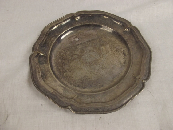 Waffen SS Scandinavian White Metal 3rd Panzer Division Dish