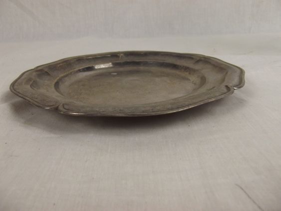 Waffen SS Scandinavian White Metal 3rd Panzer Division Dish - Image 5