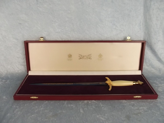 Wilkinson Sword Queen Elizabeth II’s Ruby Jubilee Commemorative Dagger