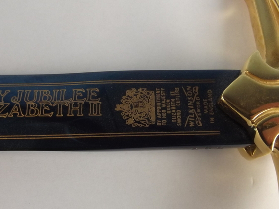 Wilkinson Sword Queen Elizabeth II’s Ruby Jubilee Commemorative Dagger - Image 31