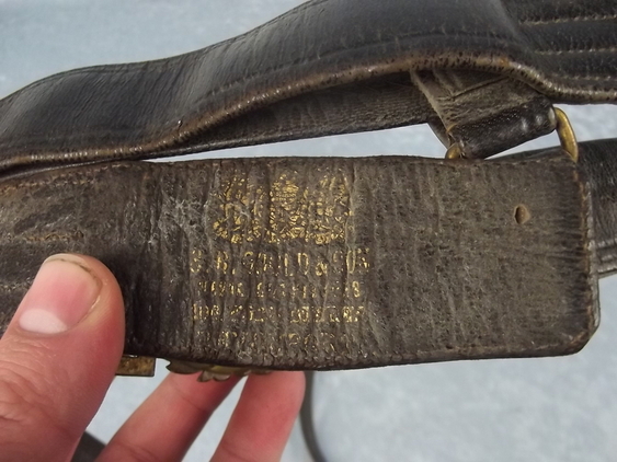 c1830/40 Royal Navy Master of Arms Dress Sword with Scabbard, Knot and Sword Belt - Image 16