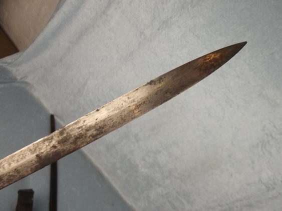 c1830/40 Royal Navy Master of Arms Dress Sword with Scabbard, Knot and Sword Belt - Image 3