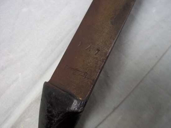 c1876 Socket Bayonet Converted to fit .303 Martini-Enfield Knives - Image 4