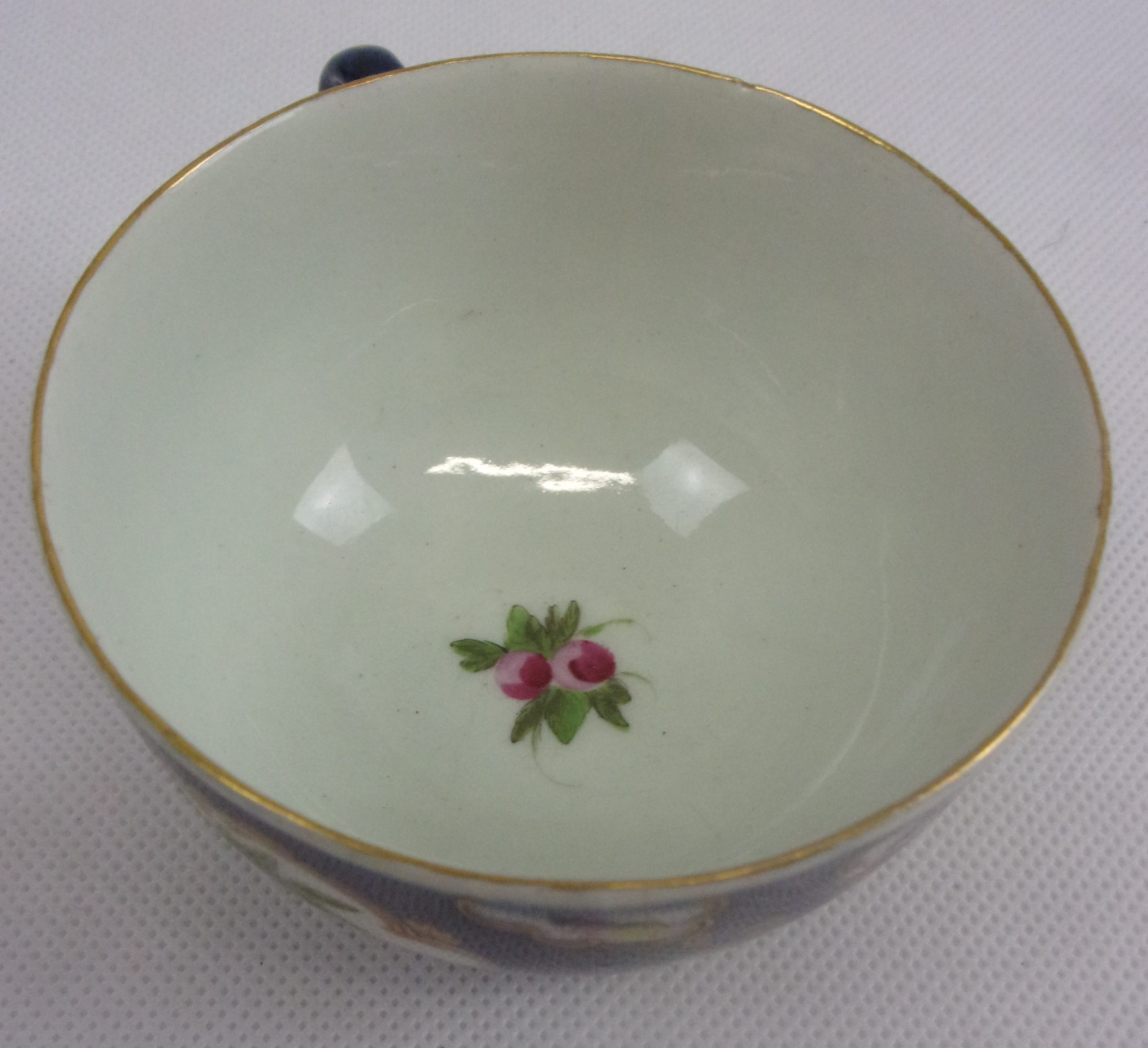 Circa 1785 Worcester Exotic Birds Tea Cup - Image 5