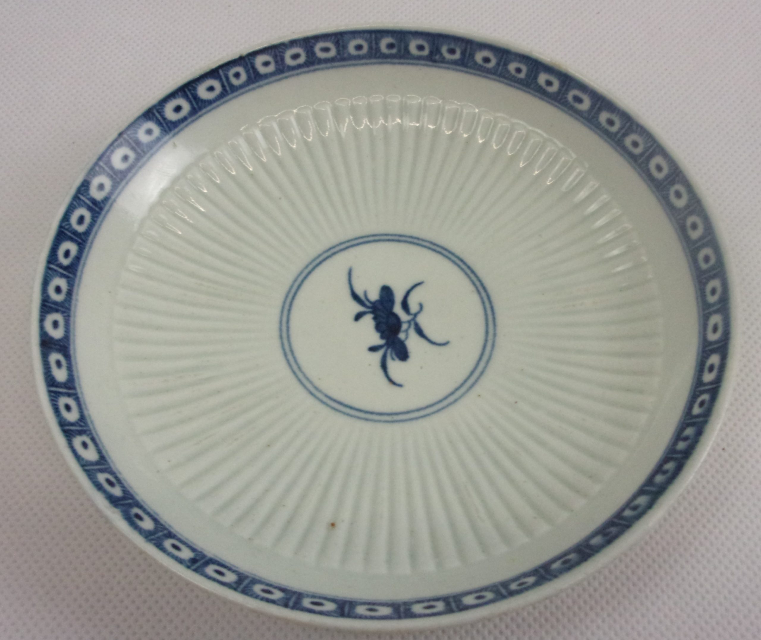 Circa 1775 Worcester Tea Cup And Saucer - Image 5