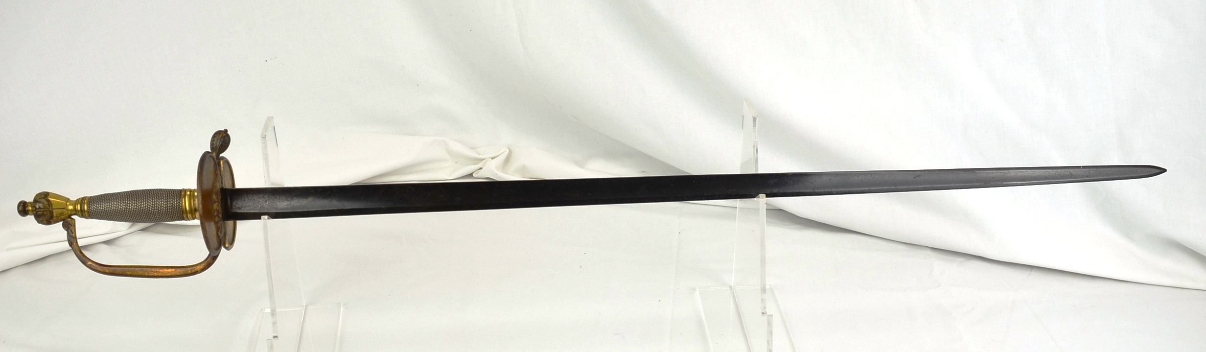 1796 British Infantry Officers Sword With Blue And Gilt Visible - Image 2