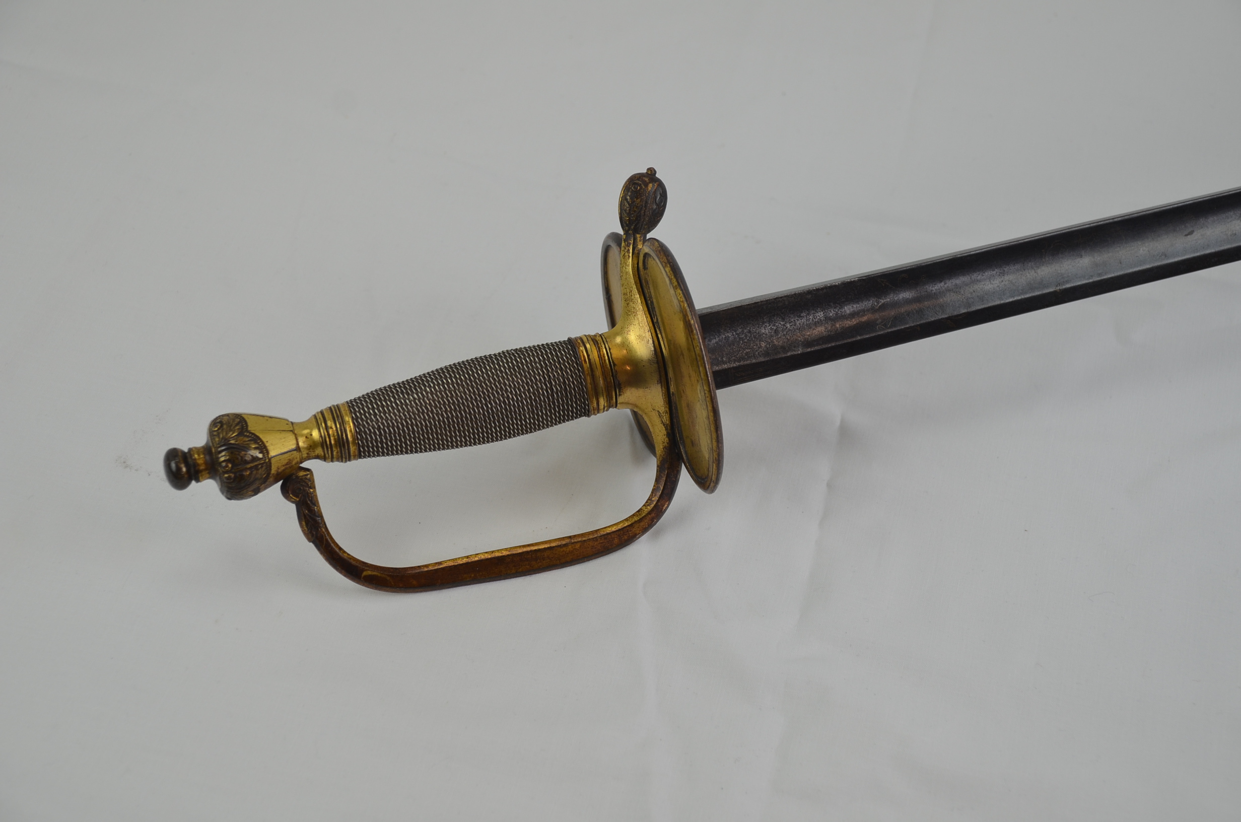 1796 British Infantry Officers Sword With Blue And Gilt Visible - Image 8