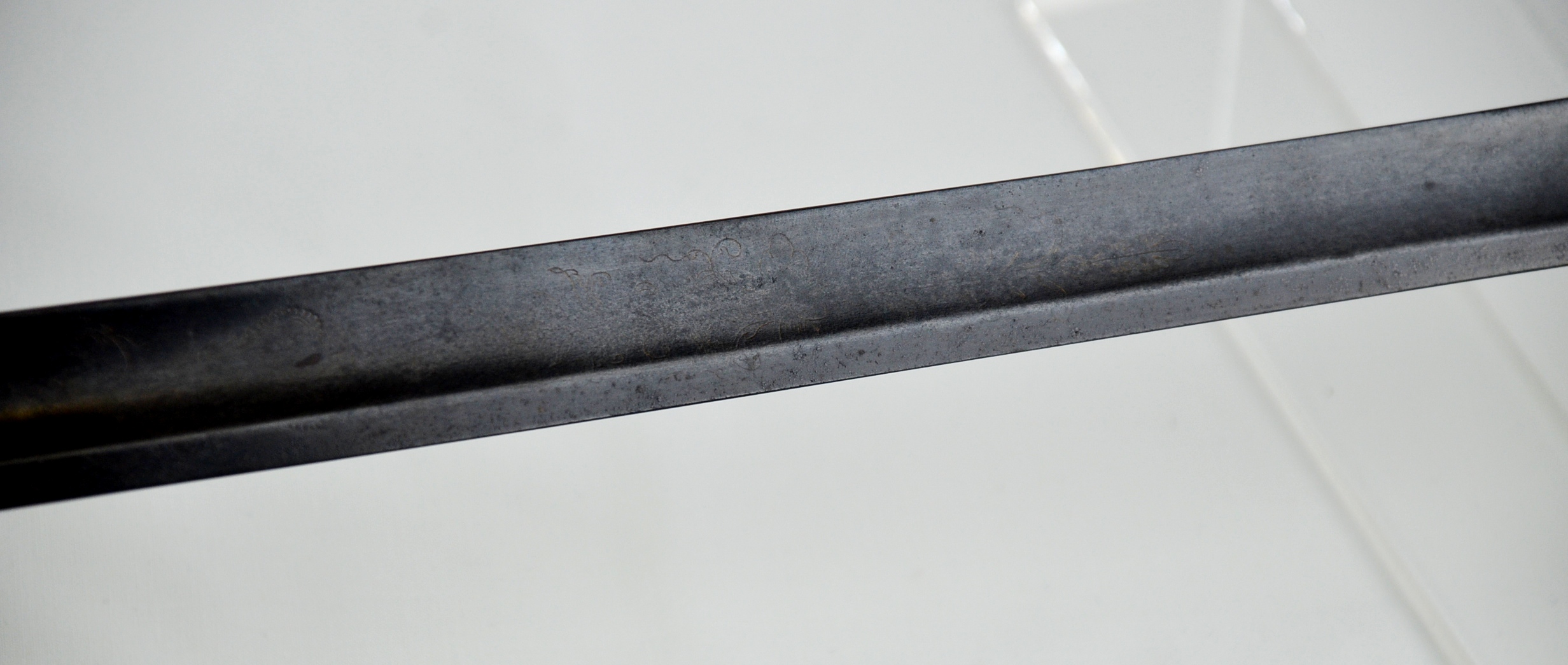 1796 British Infantry Officers Sword With Blue And Gilt Visible - Image 9