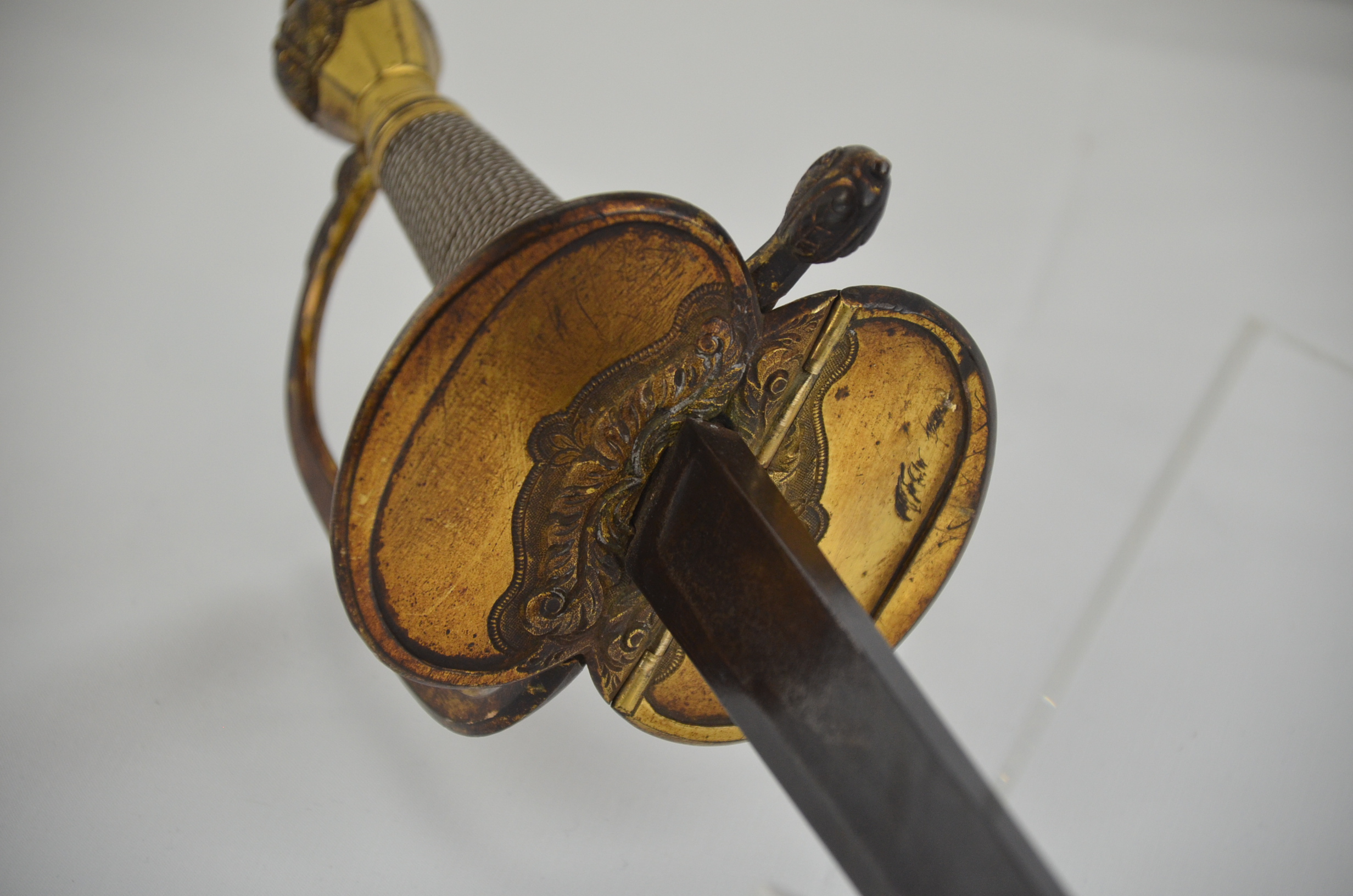 1796 British Infantry Officers Sword With Blue And Gilt Visible - Image 10