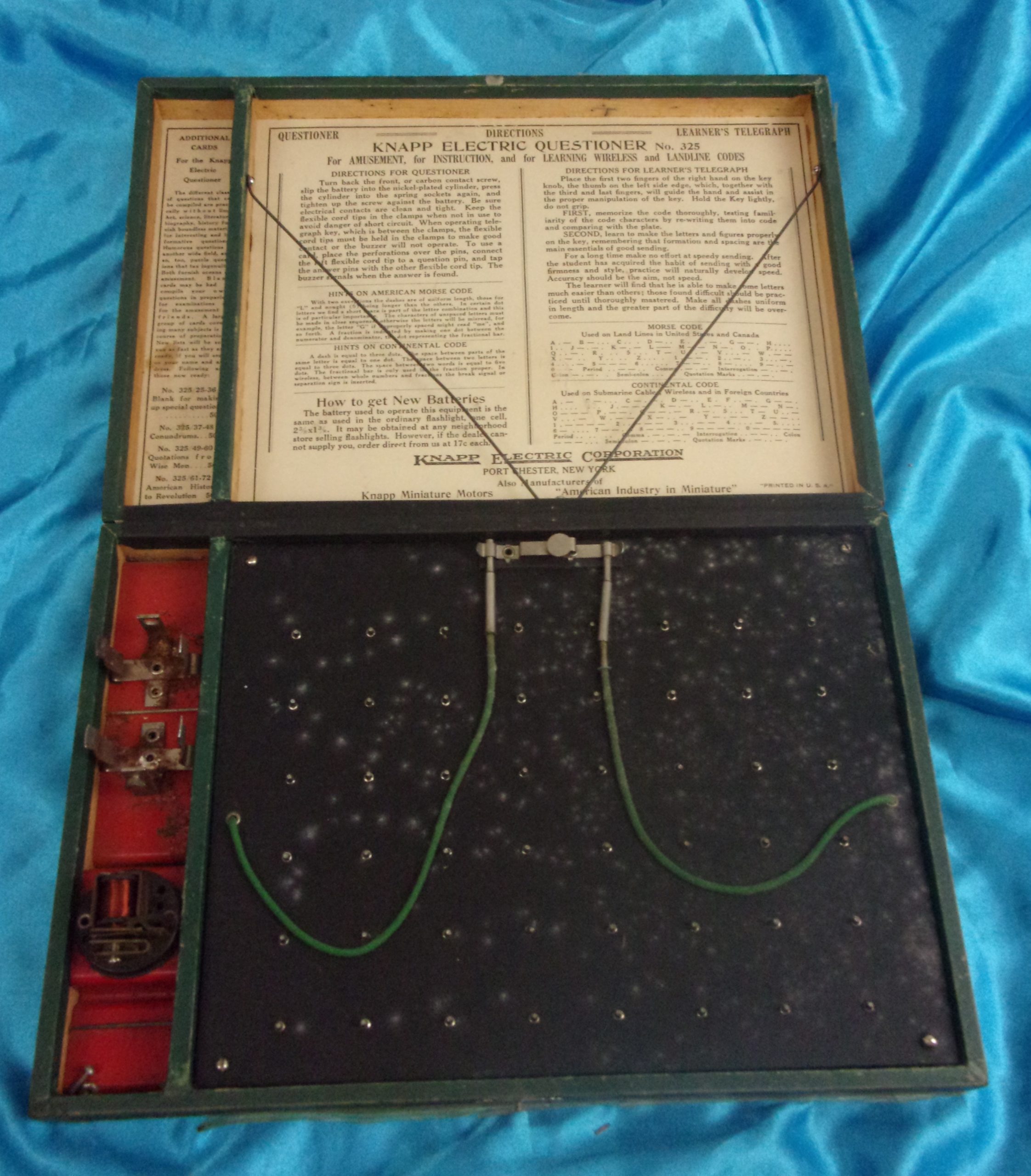 1930's Knapp Electric Questioner - Image 7