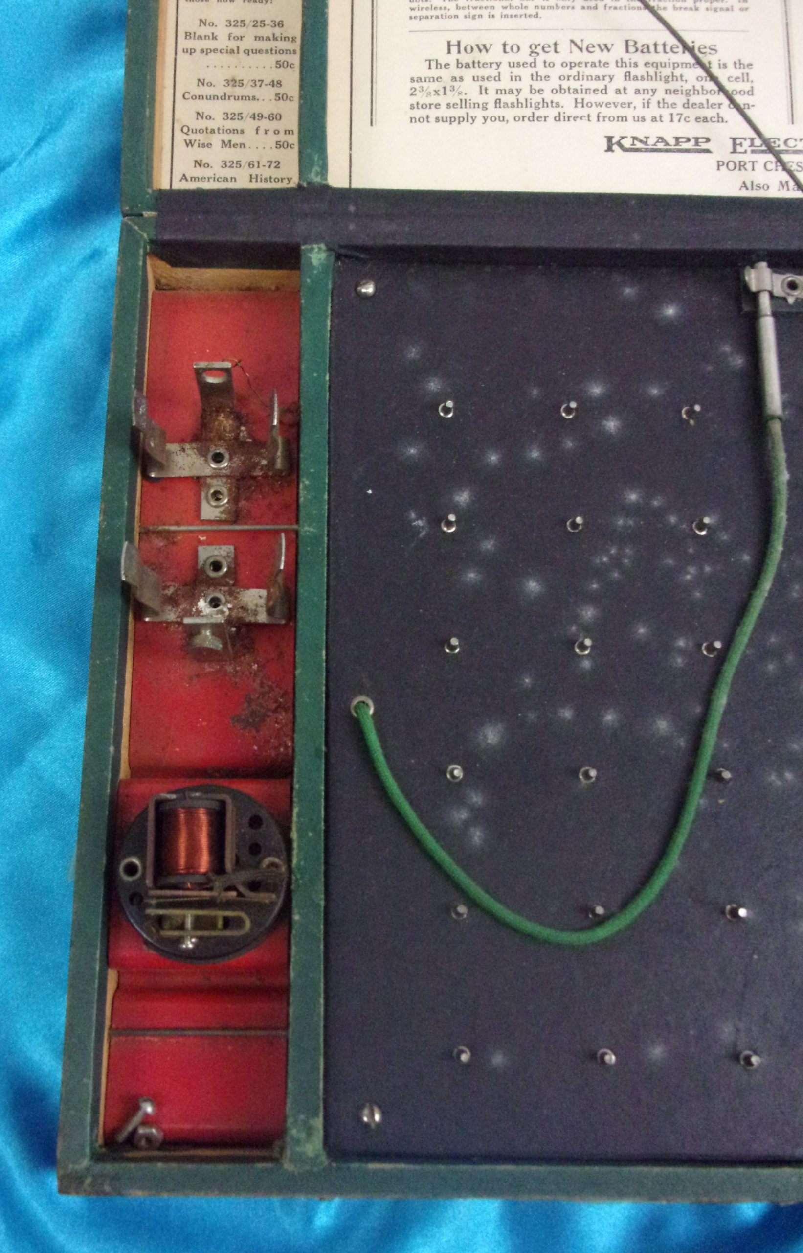 1930's Knapp Electric Questioner - Image 5