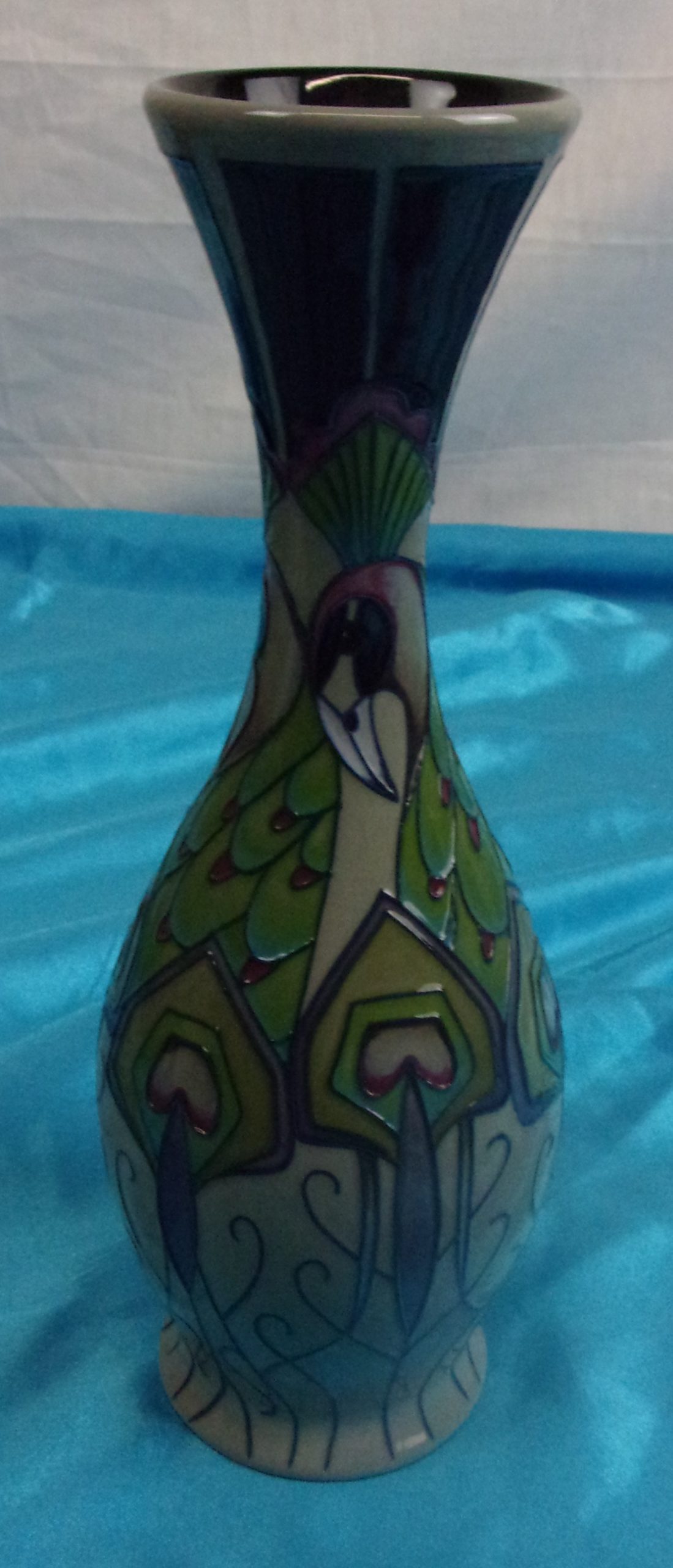Moorcroft Peacock Parade Vase