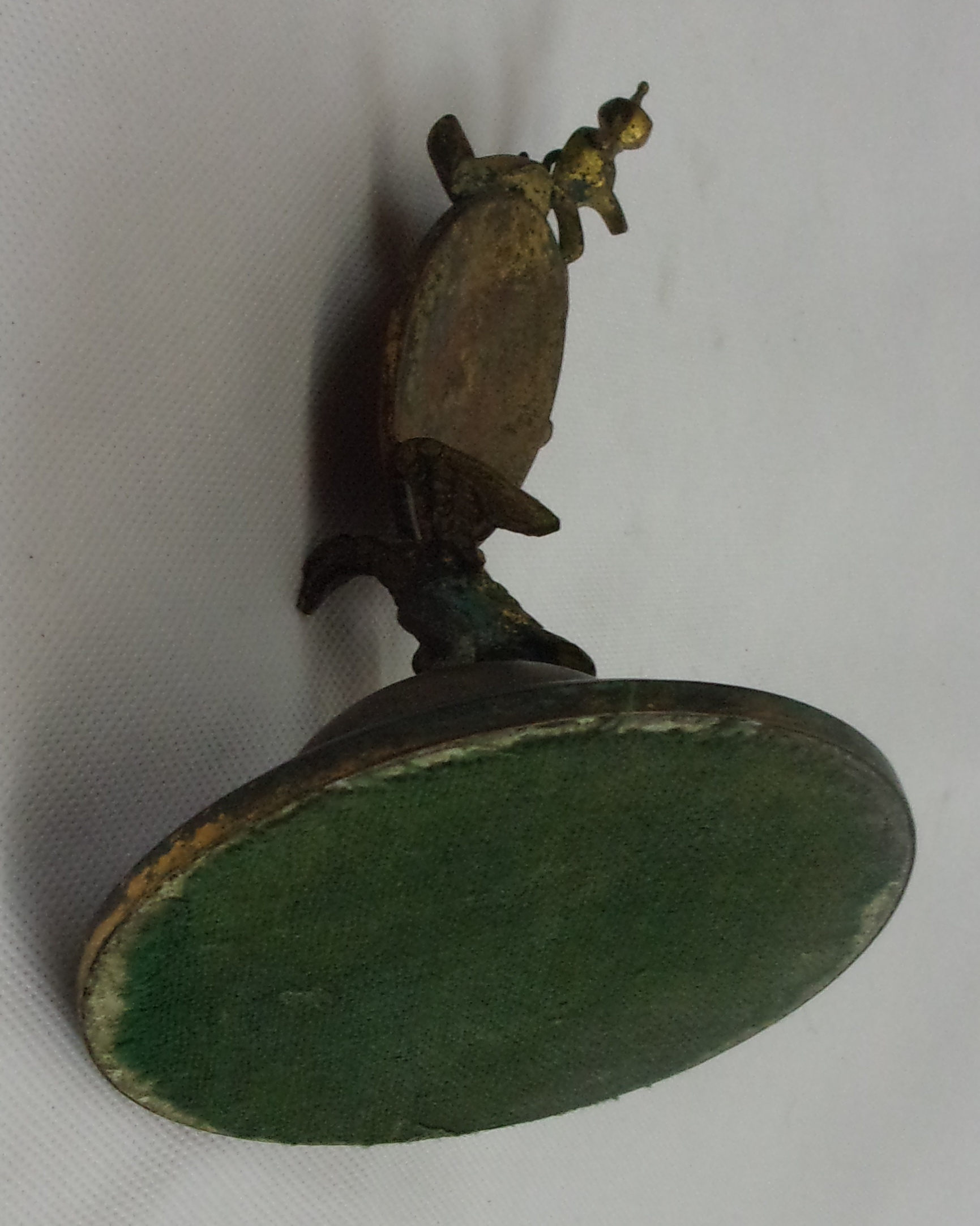 Victorian Brass Watch Stand With Eagle Mount - Image 10