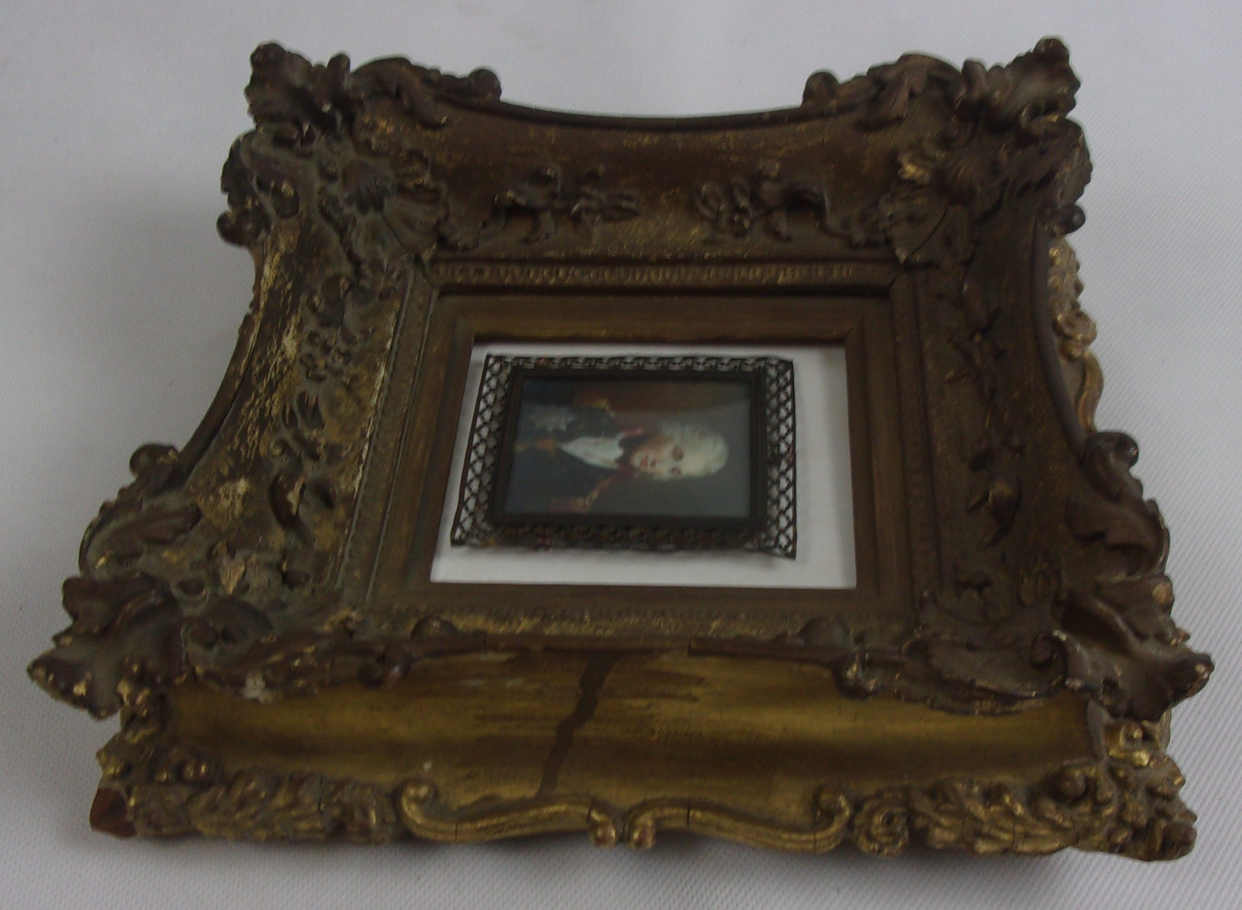 Framed Portrait Miniature of Lord Nelson After Richard Cosway - Image 9