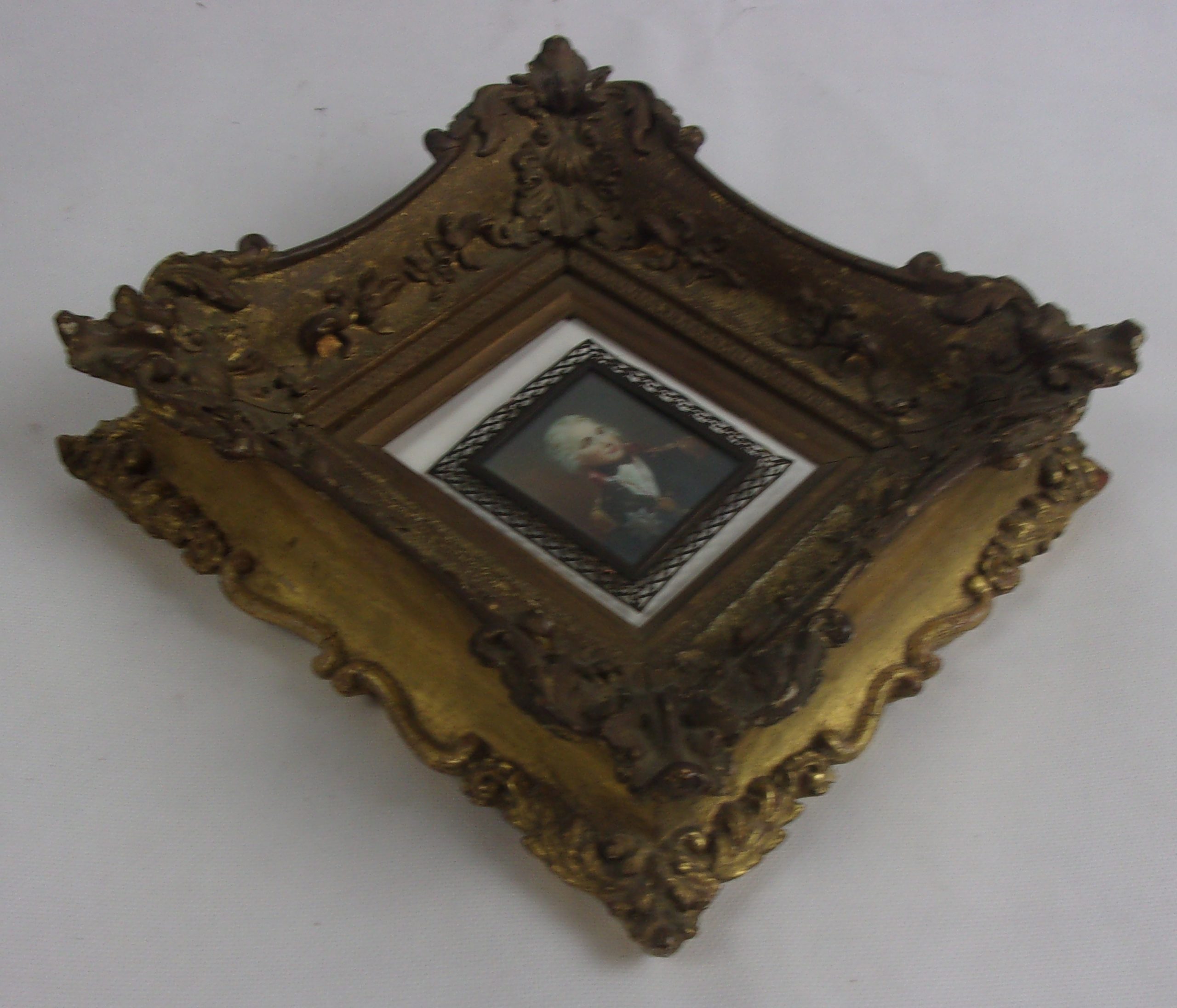 Framed Portrait Miniature of Lord Nelson After Richard Cosway - Image 6