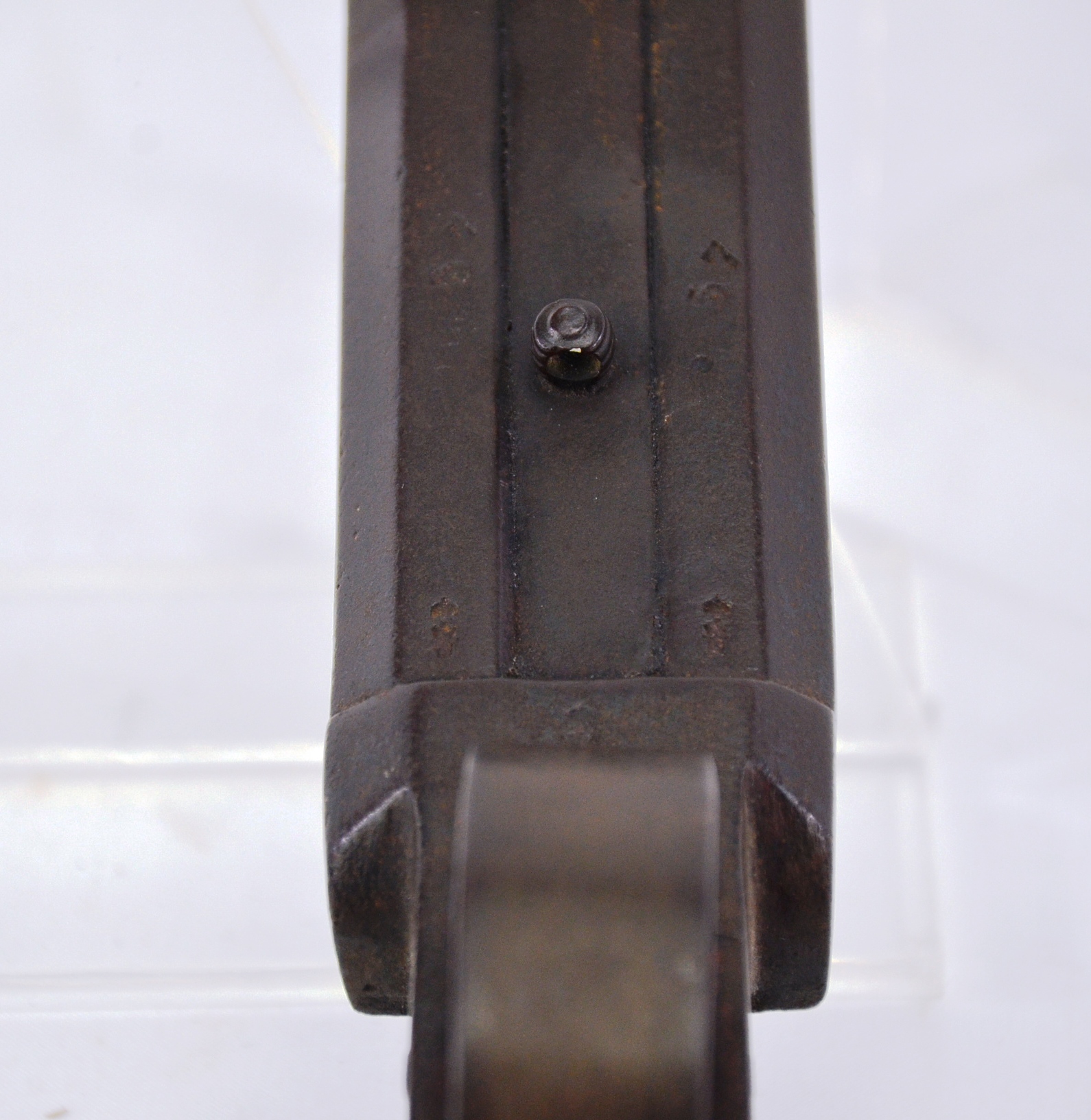 Antique Double Barrel Side By Side Howdah Percussion Pistol - Image 8