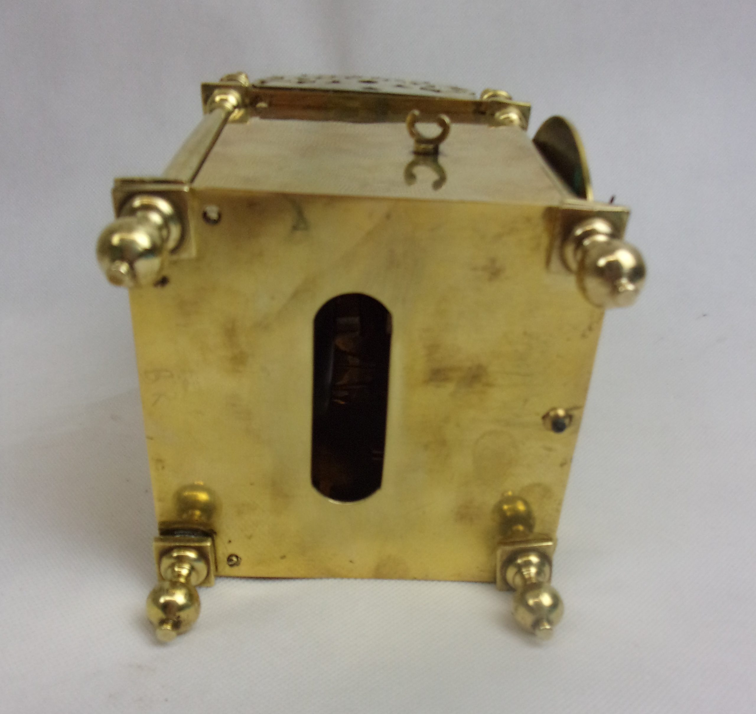 Circa 1915 Japy Freres Et Cie Striking Brass Lantern Clock - Image 3