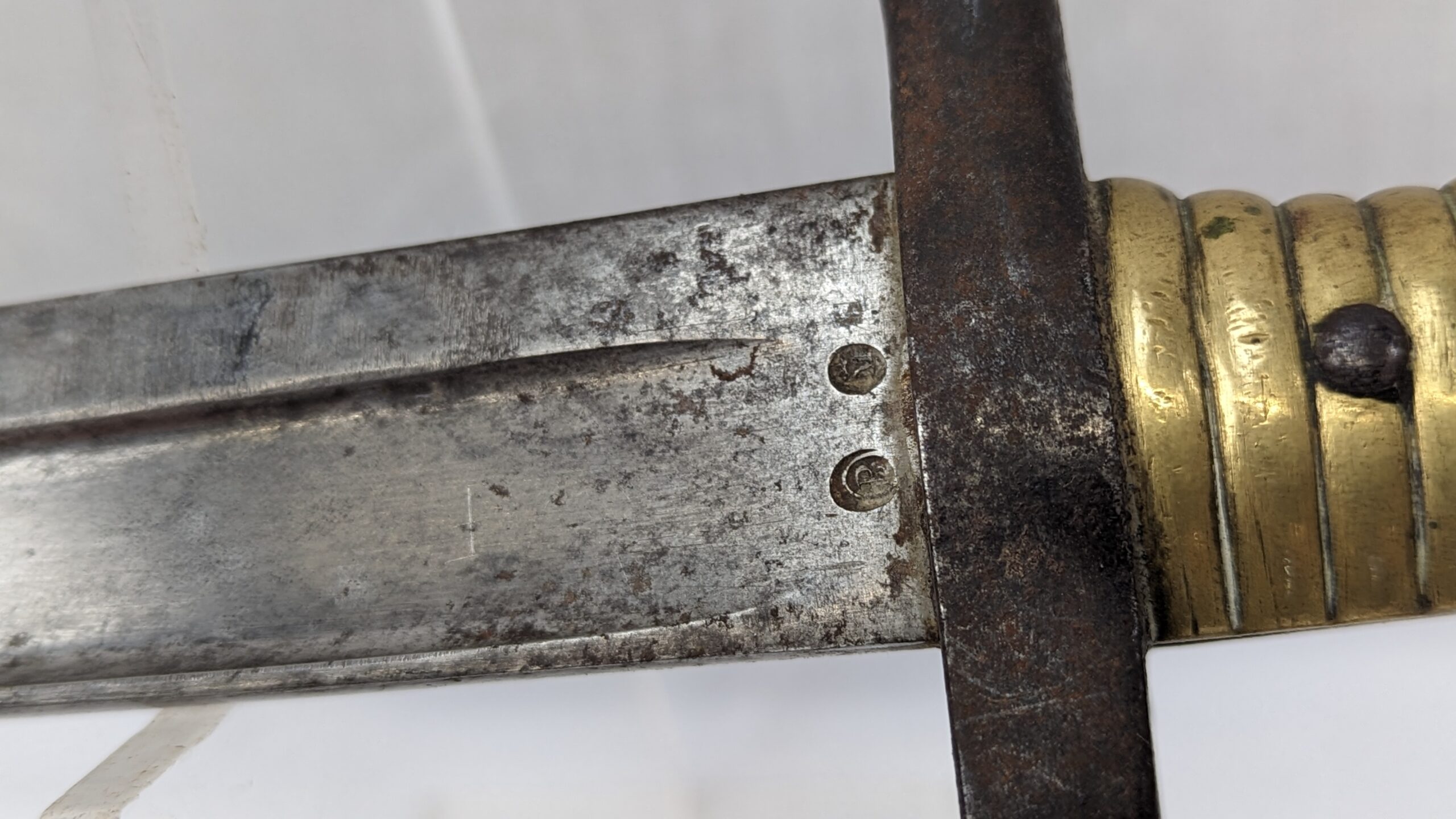 French M1866 Chassepot Sword Bayonet And Scabbard - Image 10