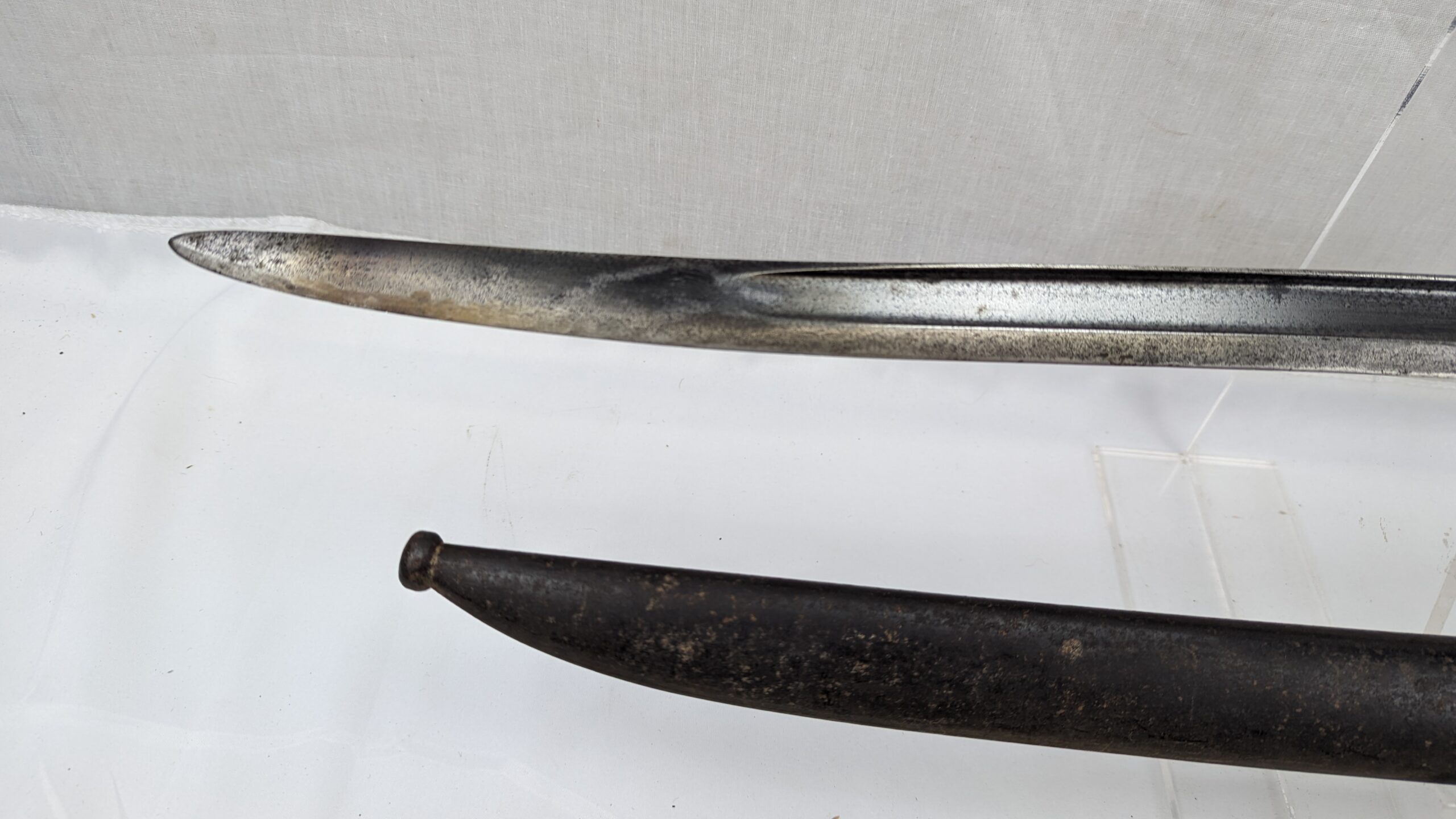 French M1866 Chassepot Sword Bayonet And Scabbard - Image 5