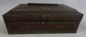 Huntley And Palmer Indian Elephants Casket Biscuit Tin