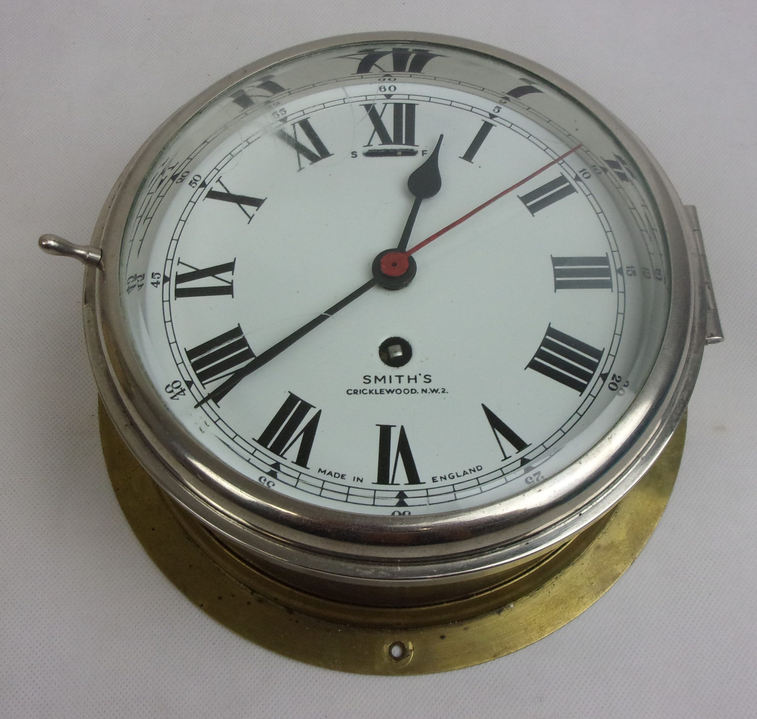 Smith's Ships Bulkhead Clock
