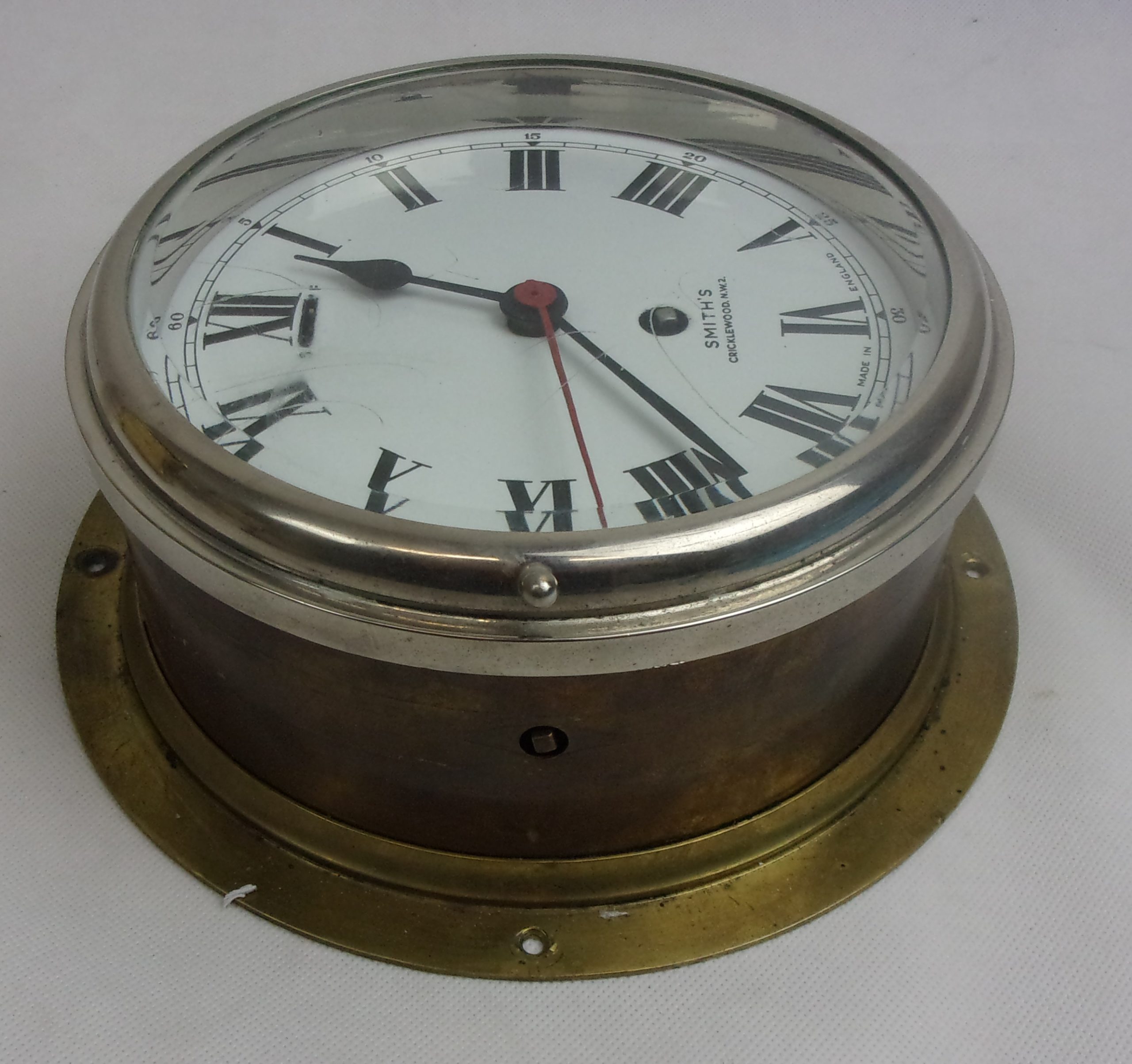Smith's Ships Bulkhead Clock - Image 4