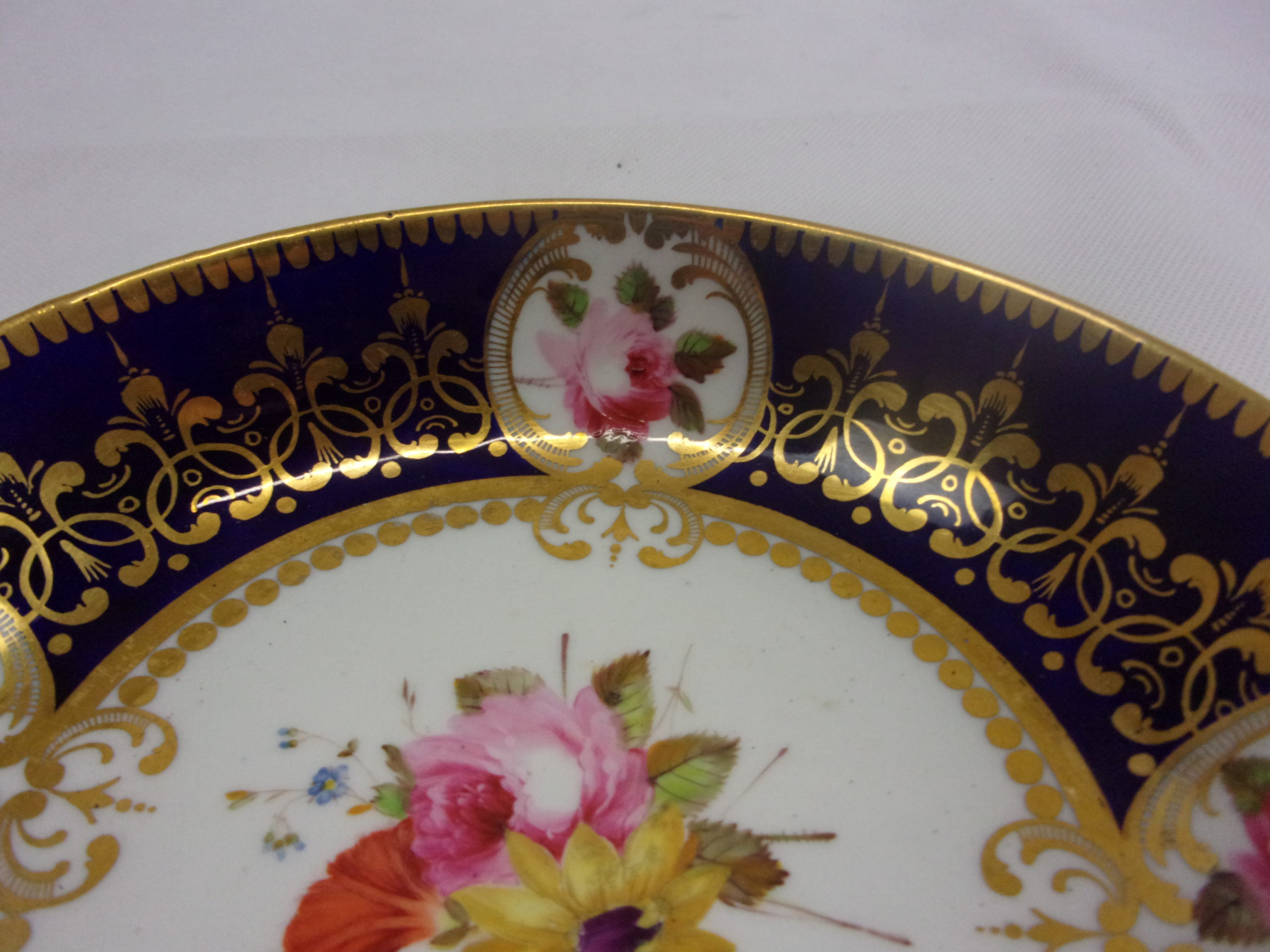 Circa 1790 Royal Worcester Hot Chocolate Cup And Saucer - Image 15