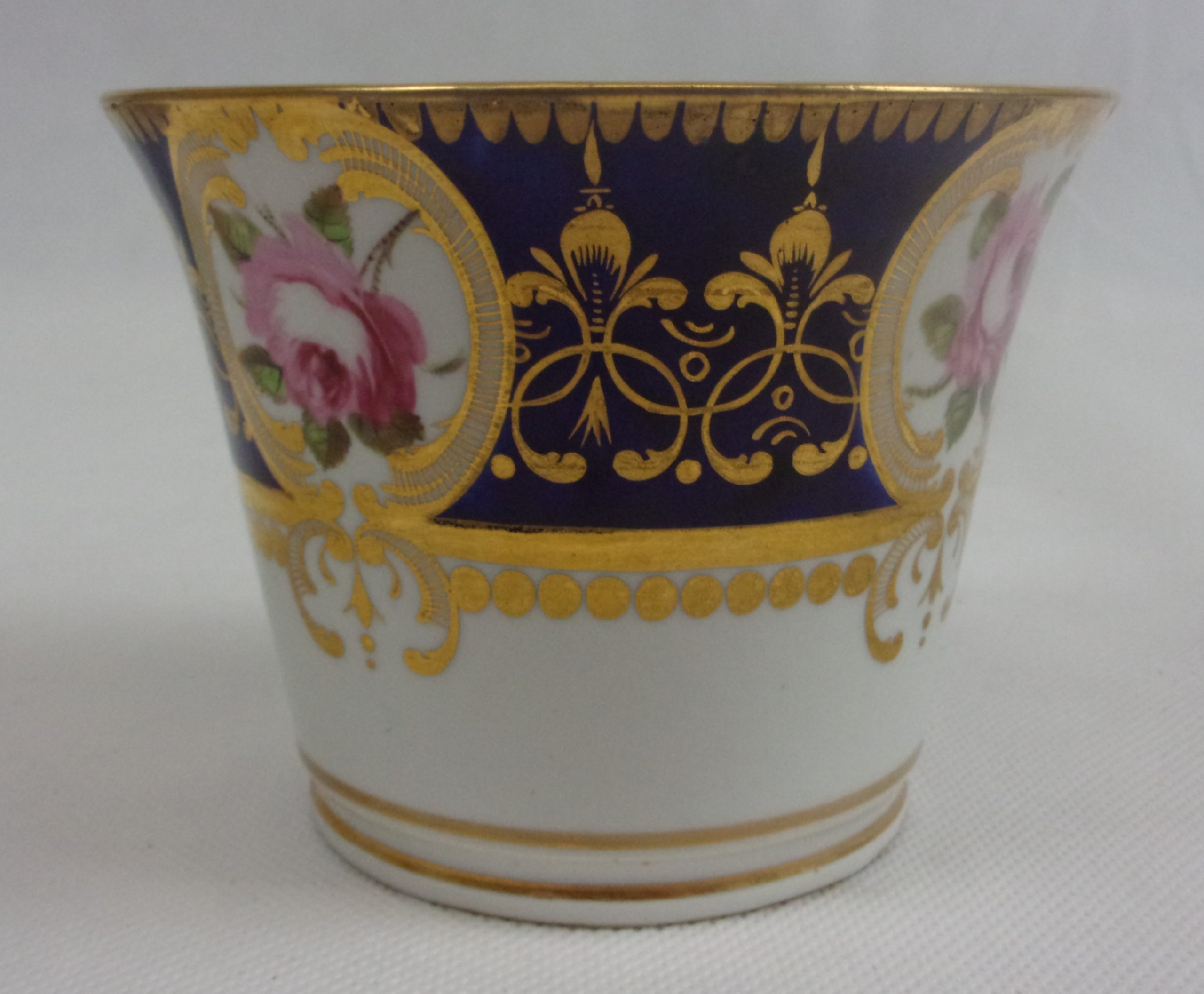 Circa 1790 Royal Worcester Hot Chocolate Cup And Saucer - Image 11