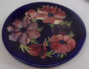 Moorcroft Clematis Pattern Plate