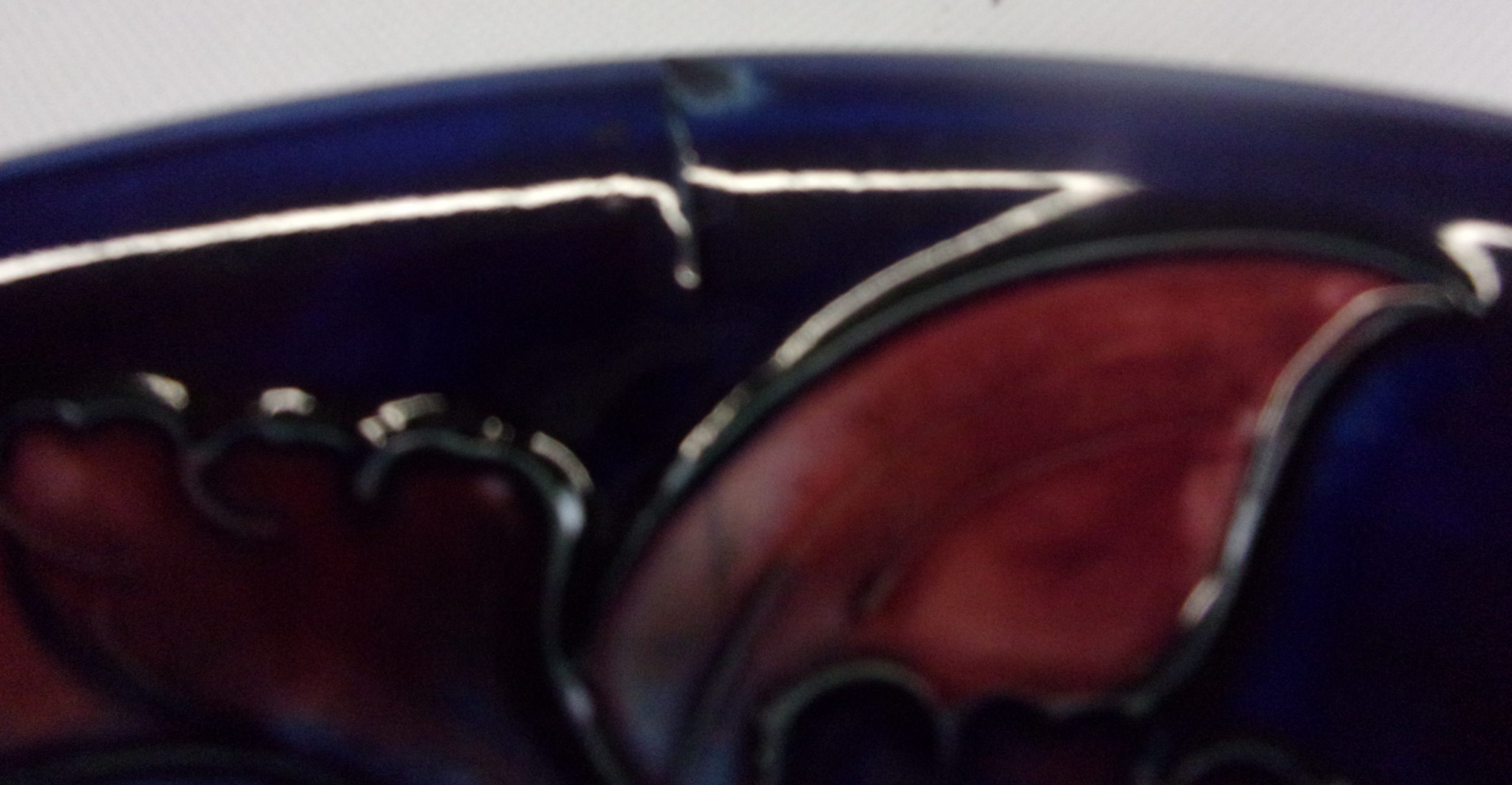 Moorcroft Orchid Pattern Plate - Image 7
