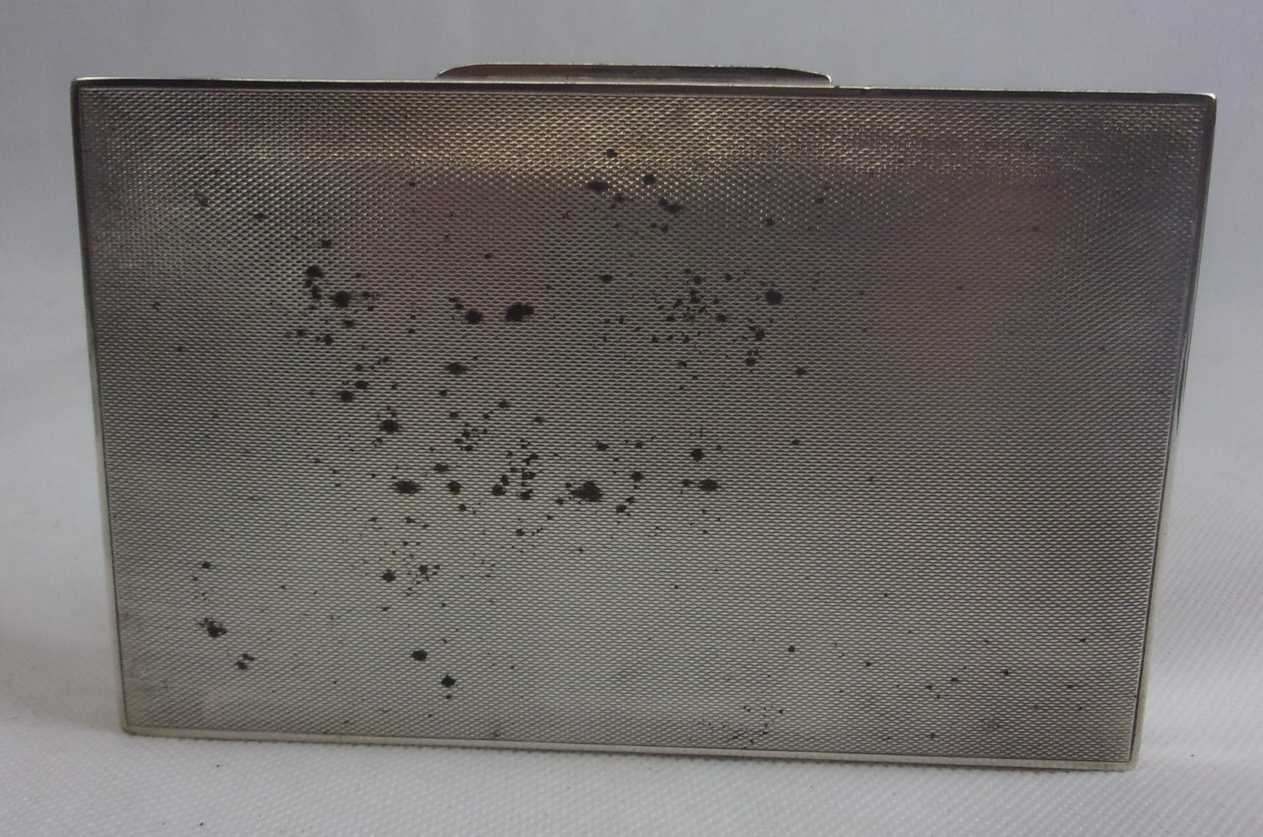 Sheffield 1939 Silver Cigarette Case HMS Royal Arthur - Image 3