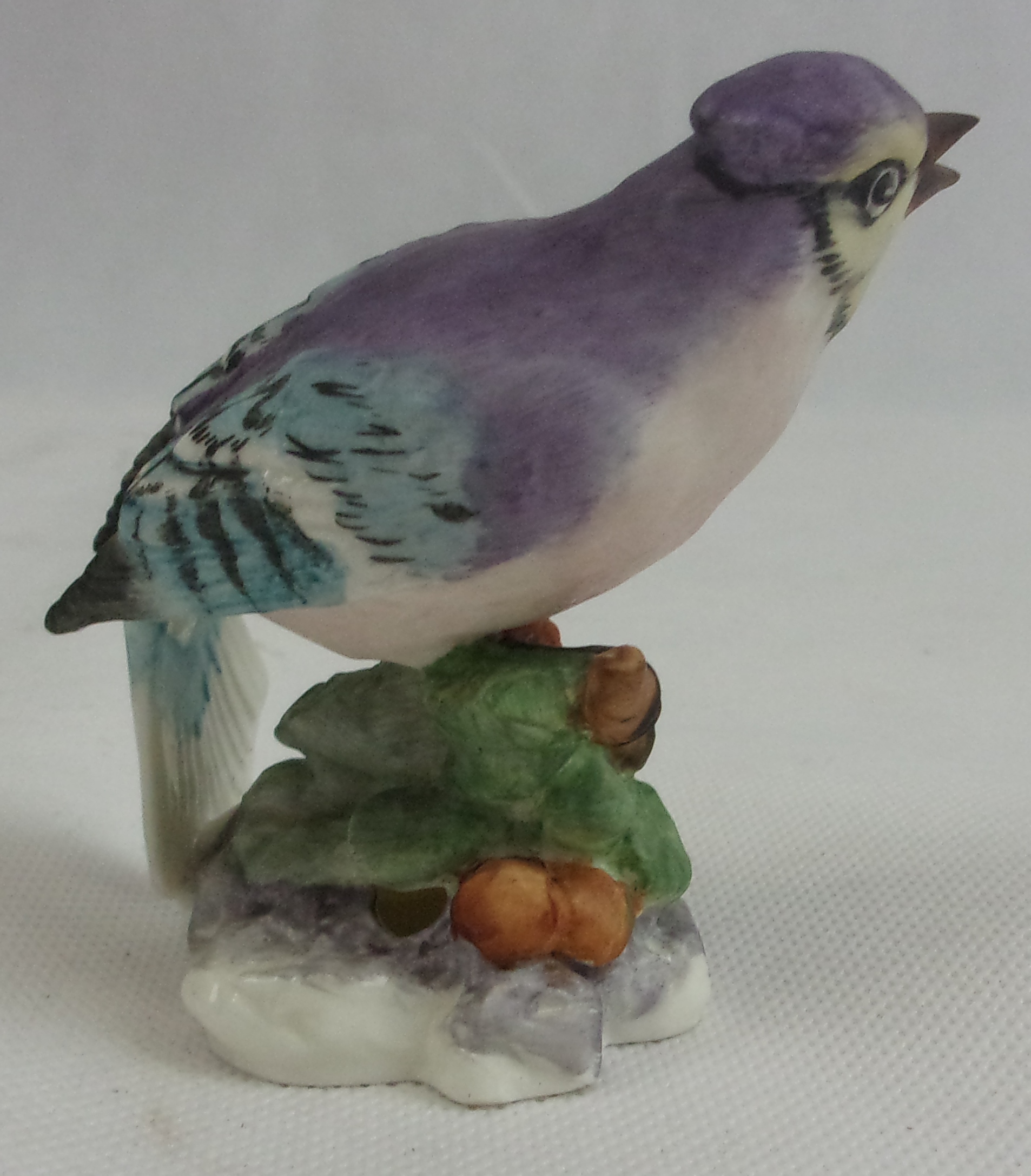 Royal Worcester Blue Jay Birds #3644 - Image 3
