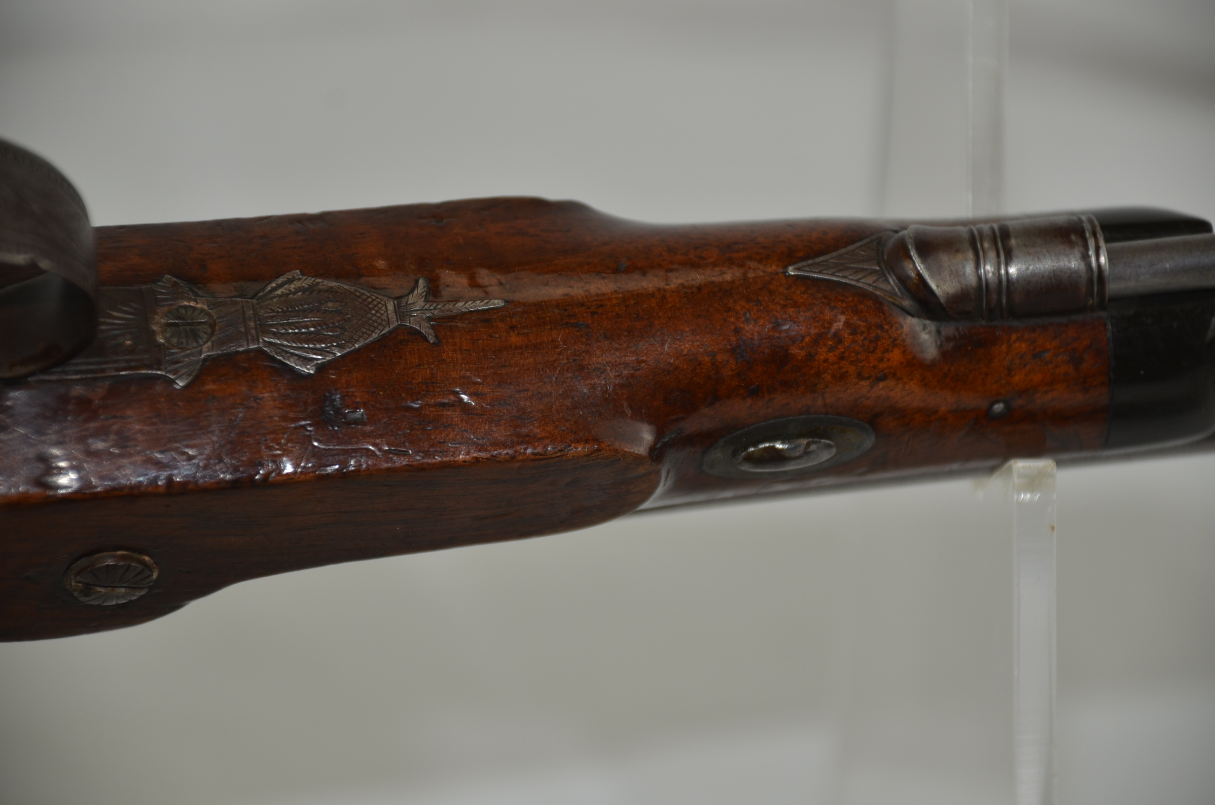 An Early 19th Century Pair of Early Percussion Duelling Pistols by Mortimer - Image 12
