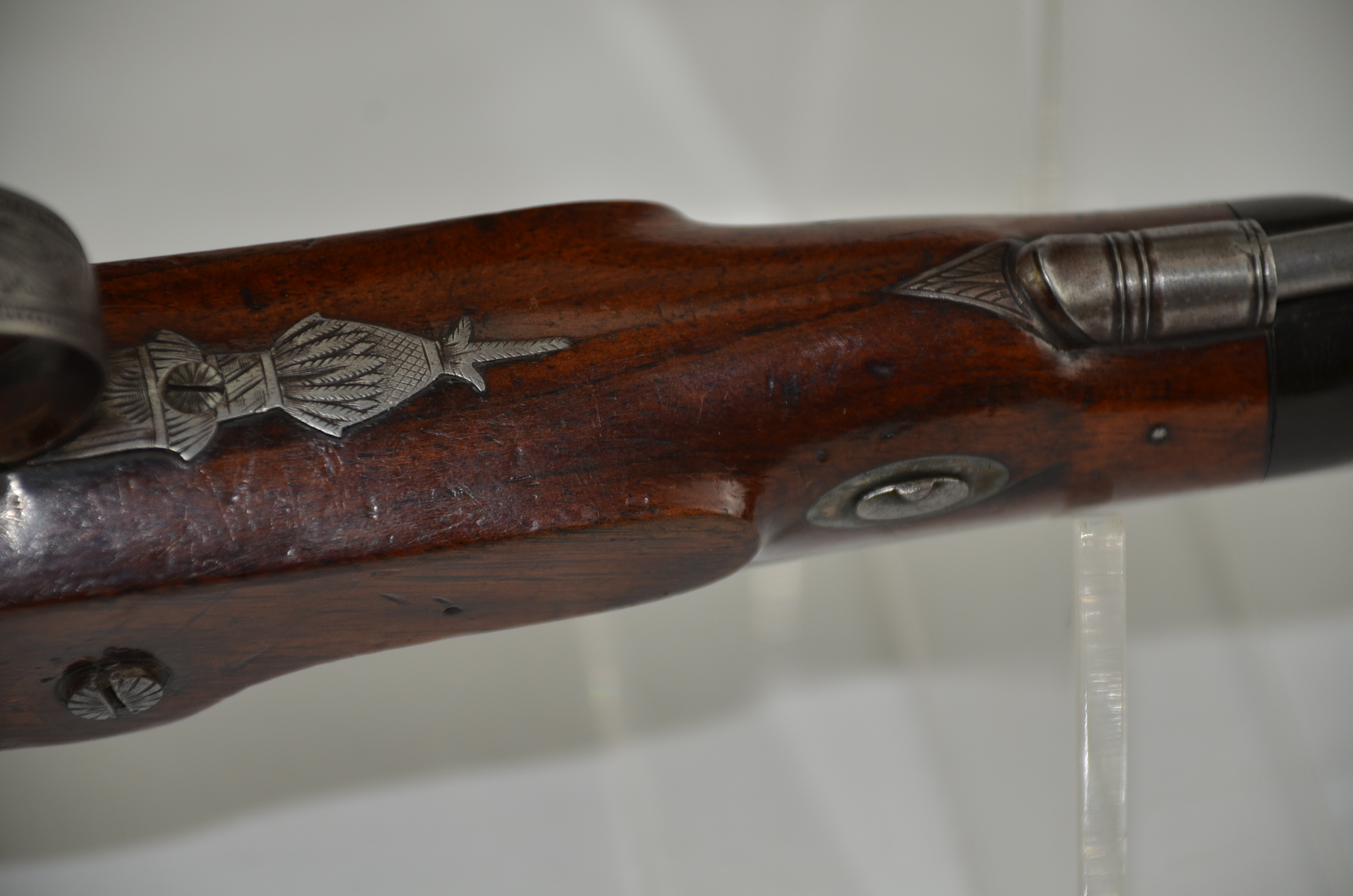 An Early 19th Century Pair of Early Percussion Duelling Pistols by Mortimer - Image 14