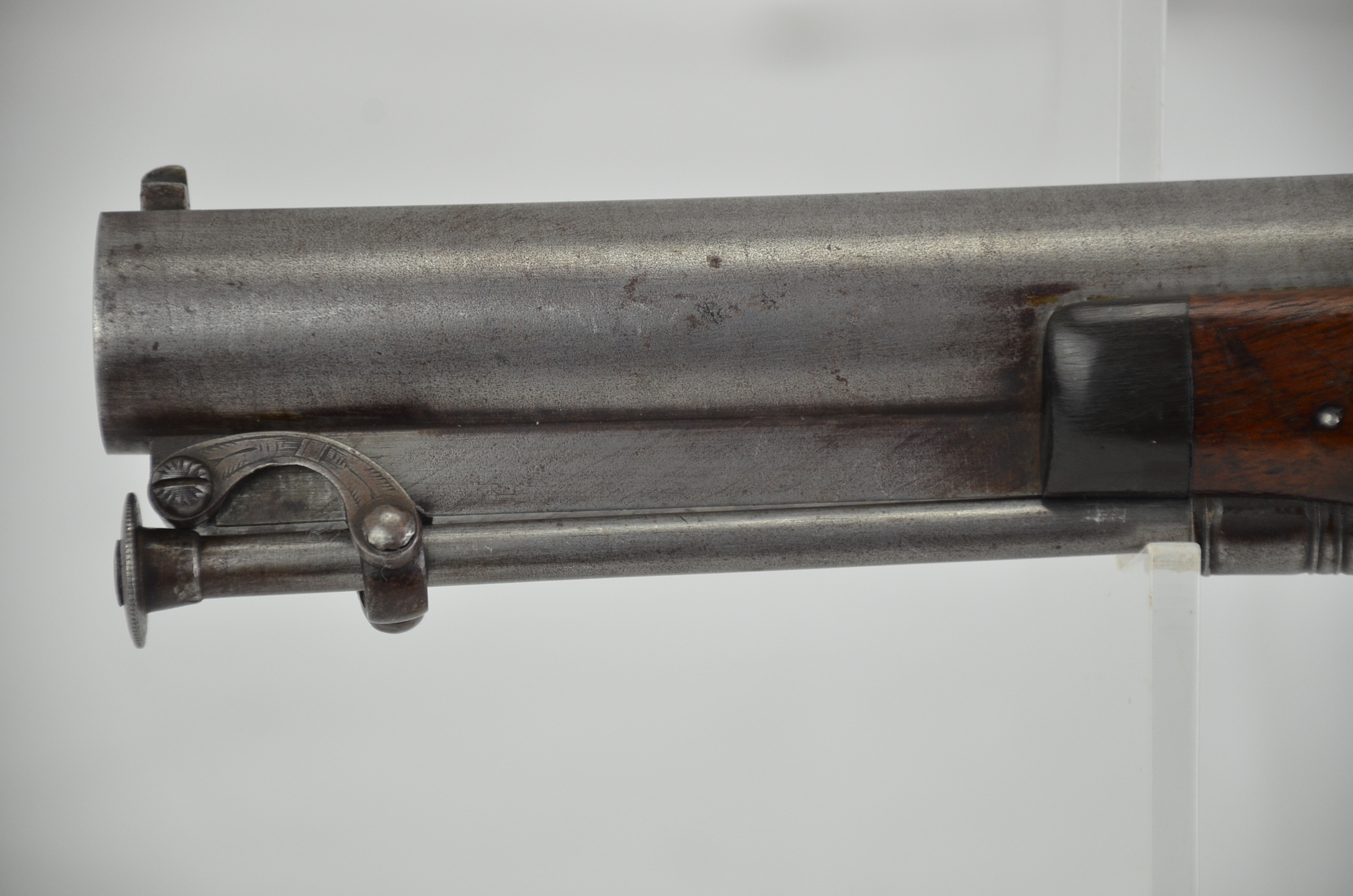 An Early 19th Century Pair of Early Percussion Duelling Pistols by Mortimer - Image 15