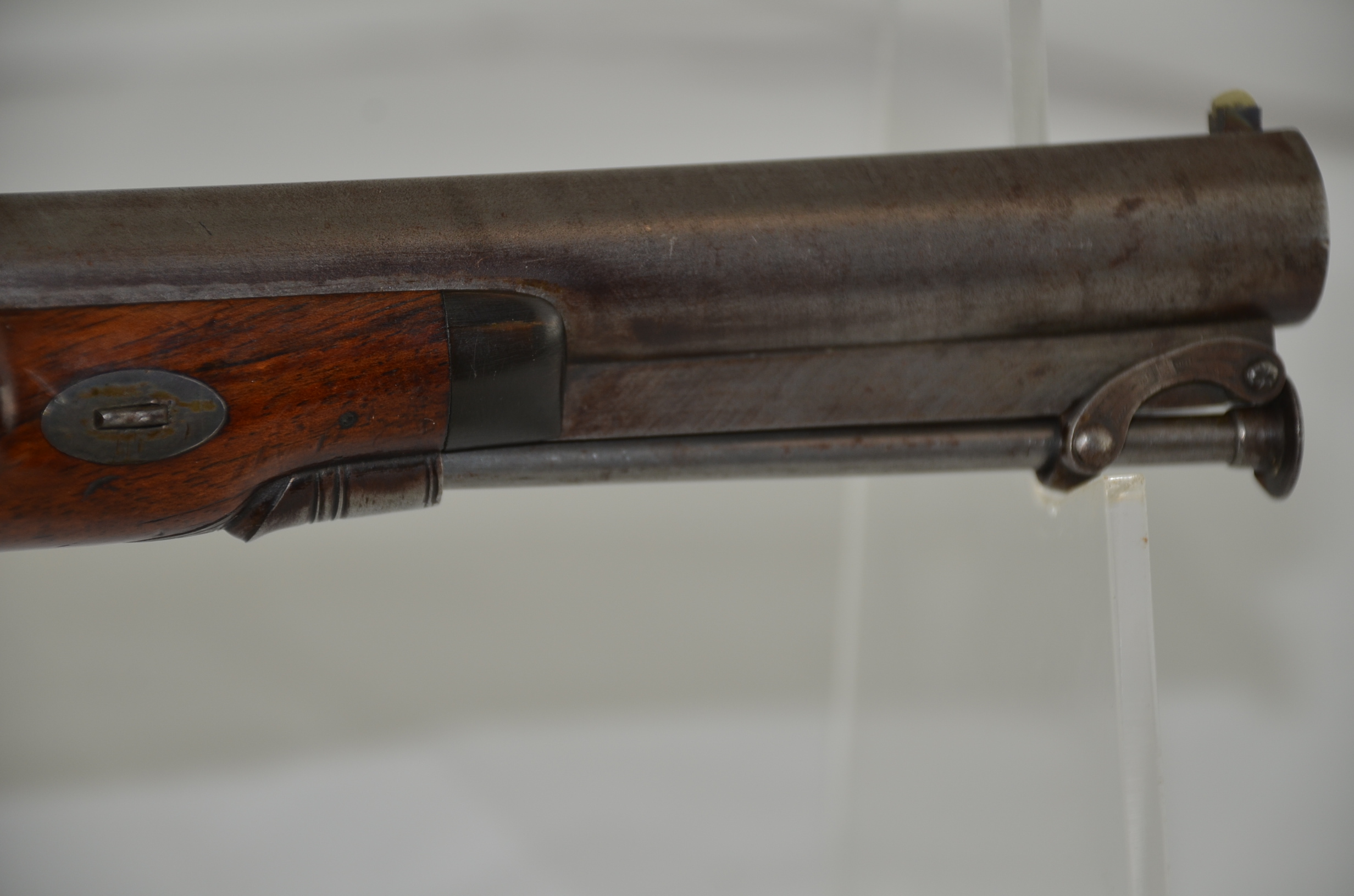 An Early 19th Century Pair of Early Percussion Duelling Pistols by Mortimer - Image 19