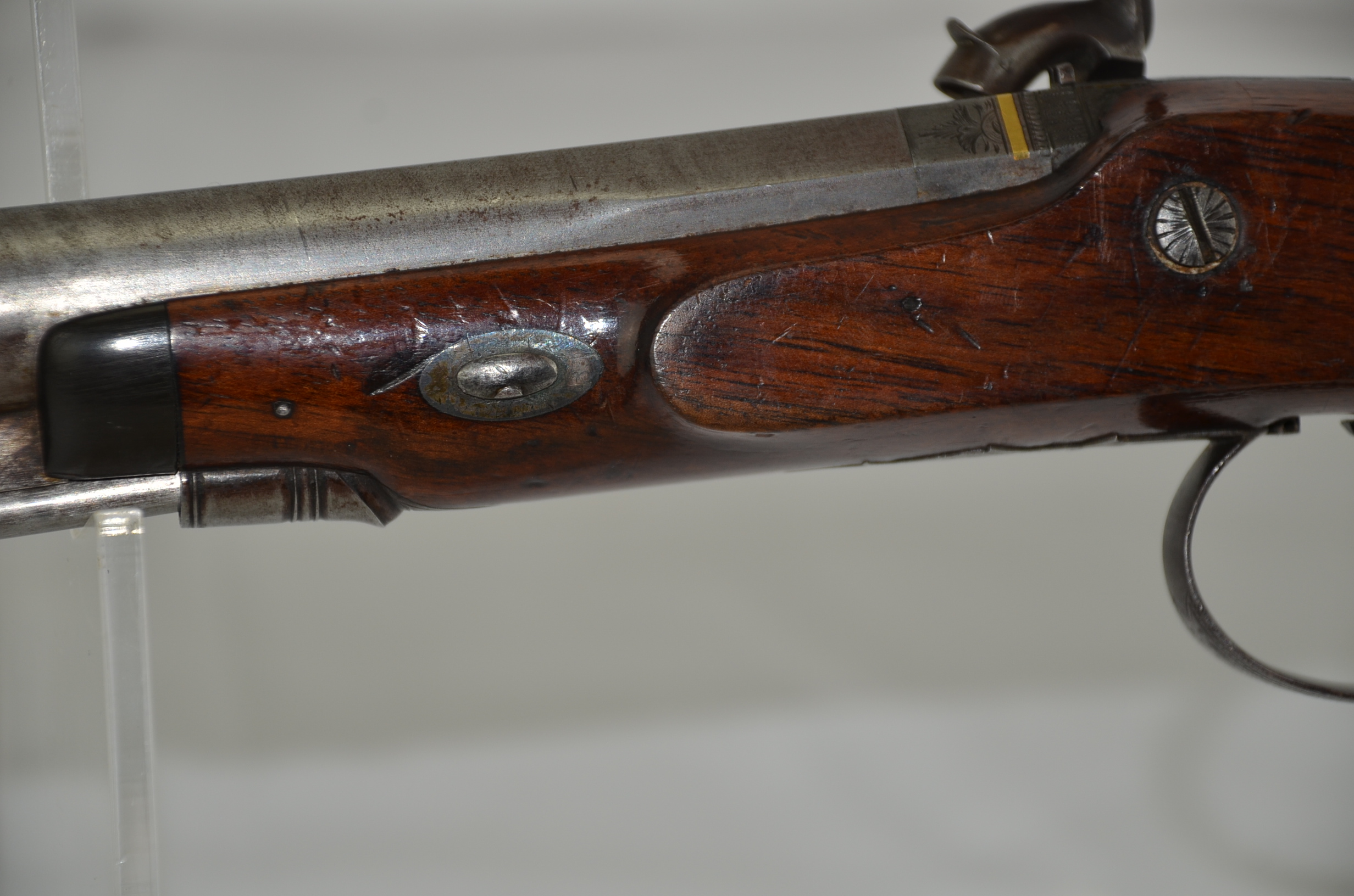An Early 19th Century Pair of Early Percussion Duelling Pistols by Mortimer - Image 22