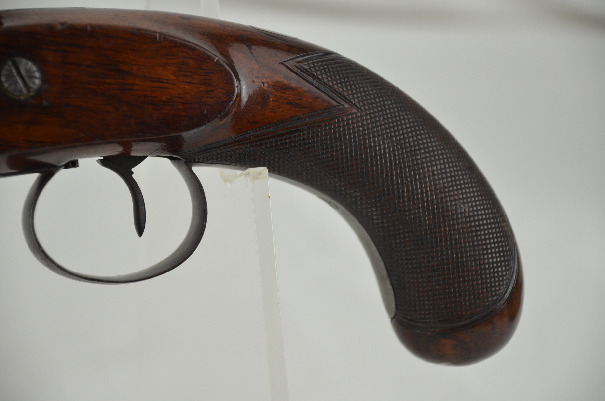 An Early 19th Century Pair of Early Percussion Duelling Pistols by Mortimer - Image 23