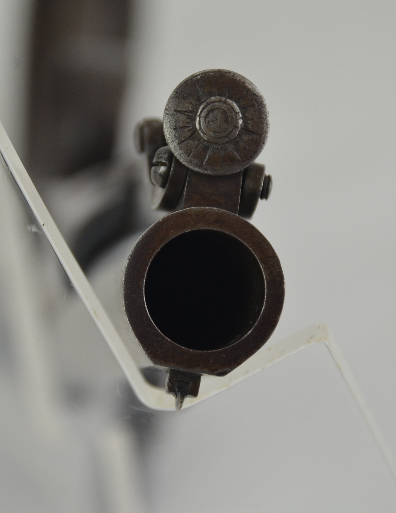 An Early 19th Century Pair of Early Percussion Duelling Pistols by Mortimer - Image 9