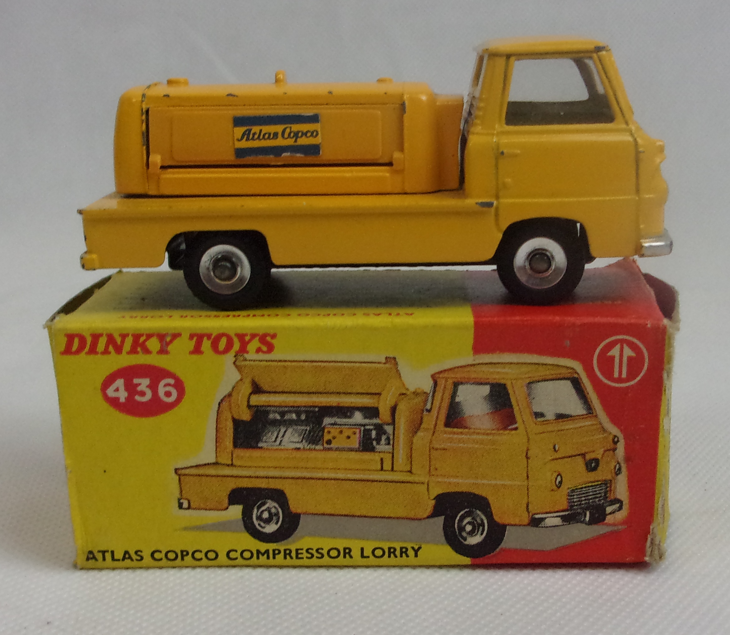Boxed 436 Dinky Toys Atlas Copco Compressor Lorry