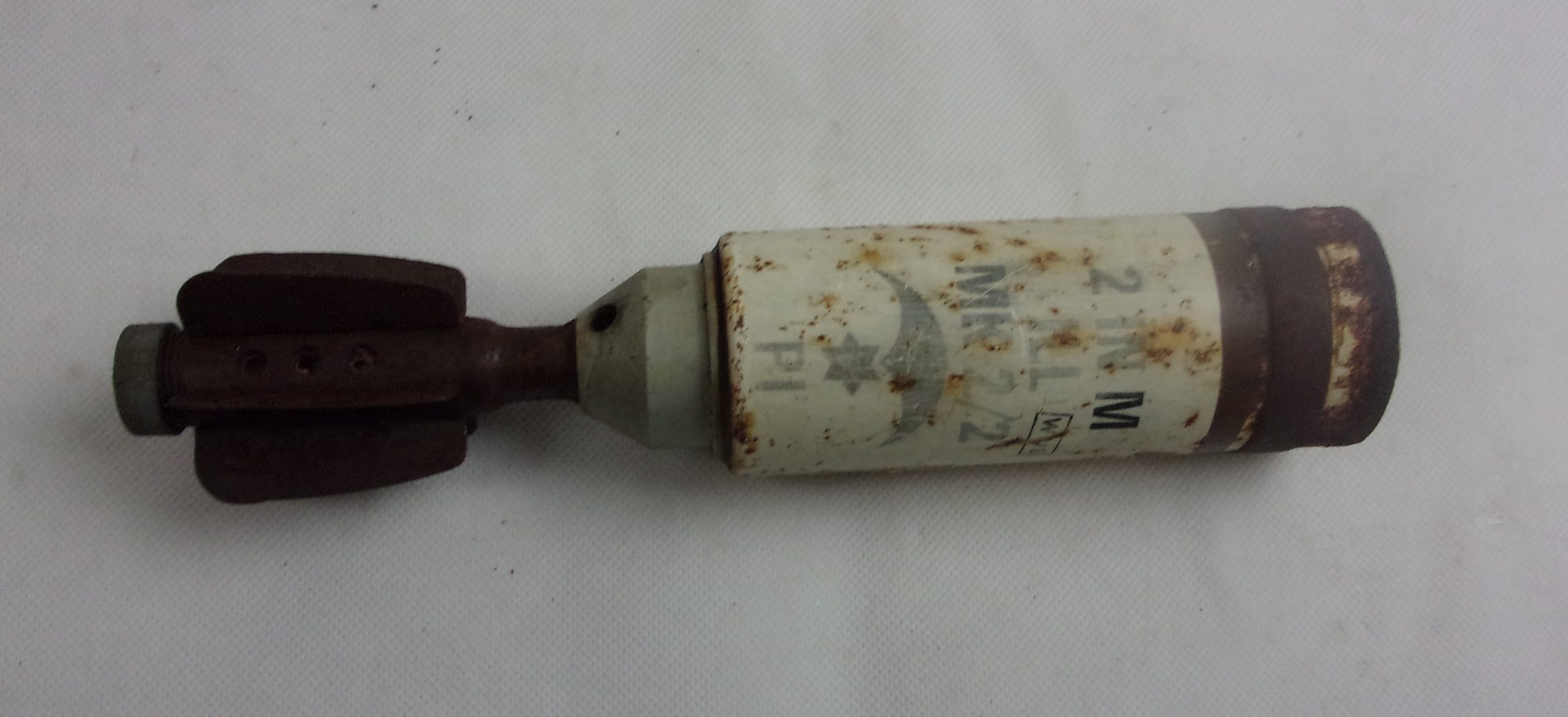 British Army Inert 2 Inch Mortar Illumination Shell Case #2 - Image 4