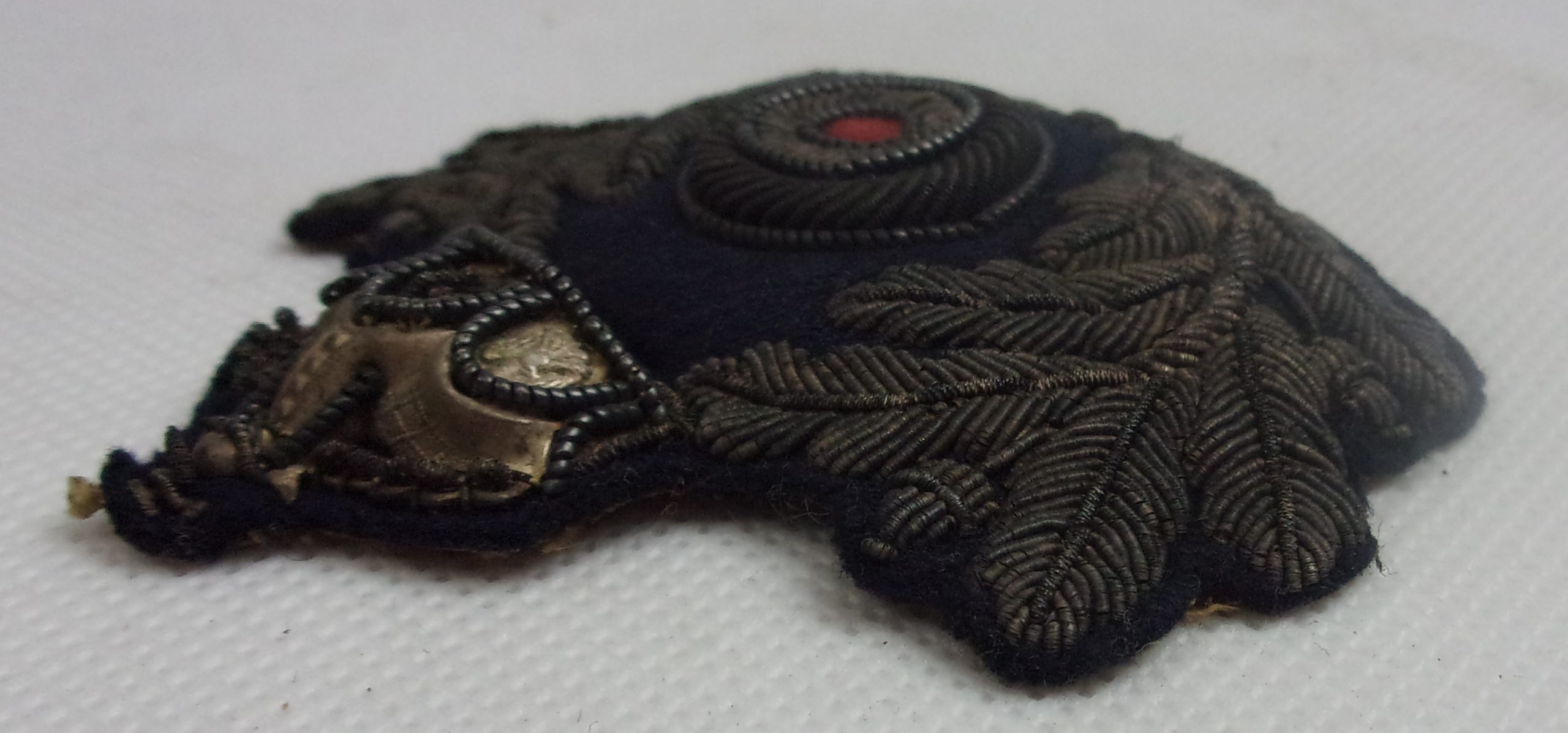 Early Imperial German Navy Kaiserliche Marine Officers Cap Badge - Image 3