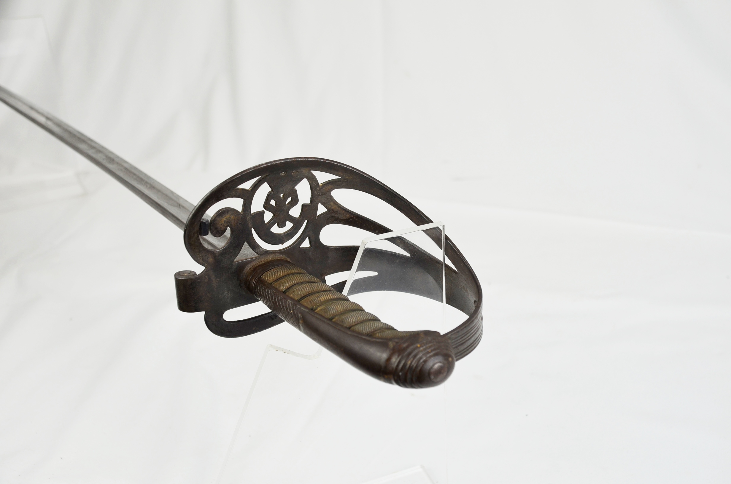 Excellent Victorian 1822 Pattern Rifle Officers Sword With Scabbard - Image 15
