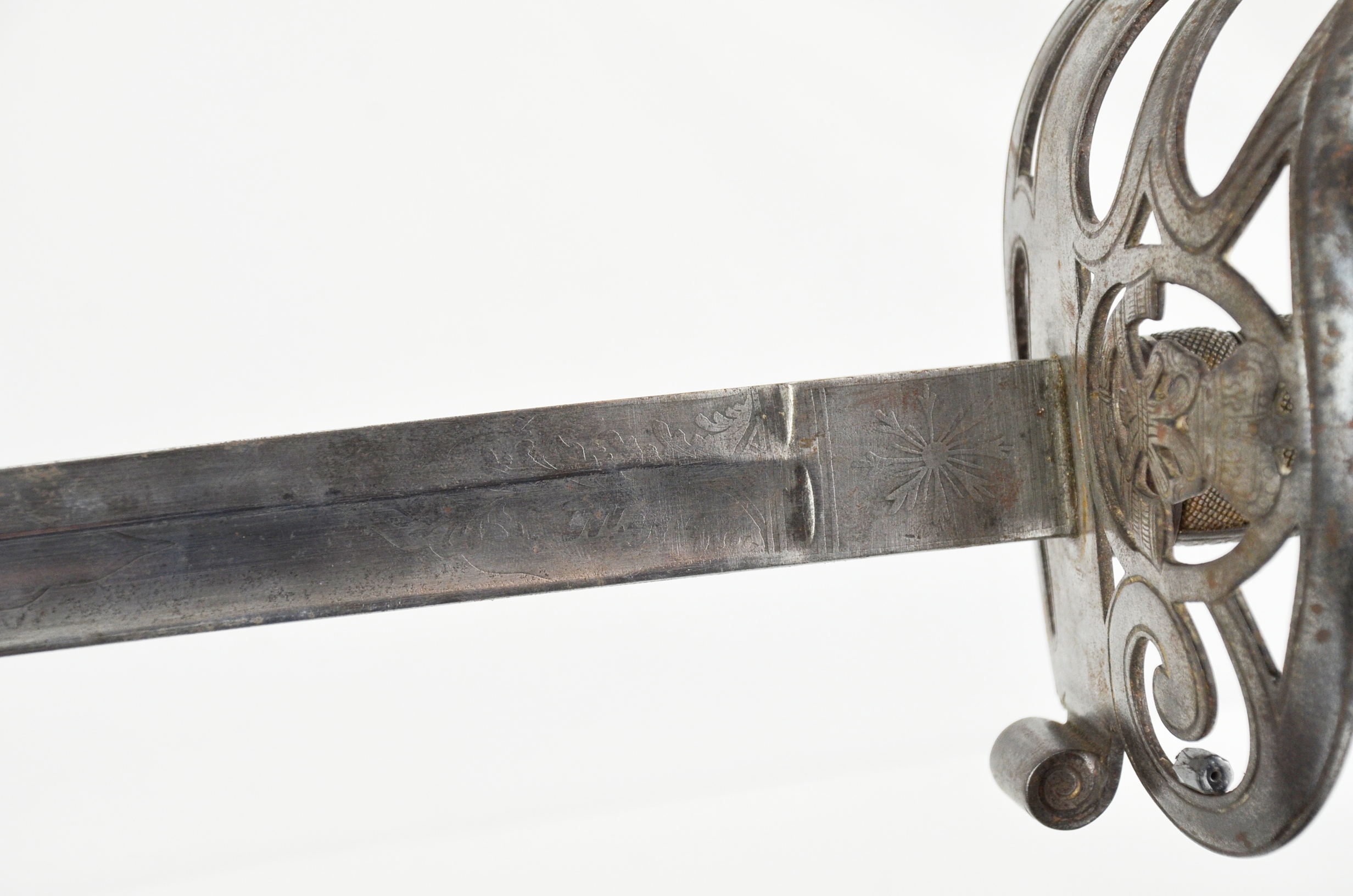 Excellent Victorian 1822 Pattern Rifle Officers Sword With Scabbard - Image 5