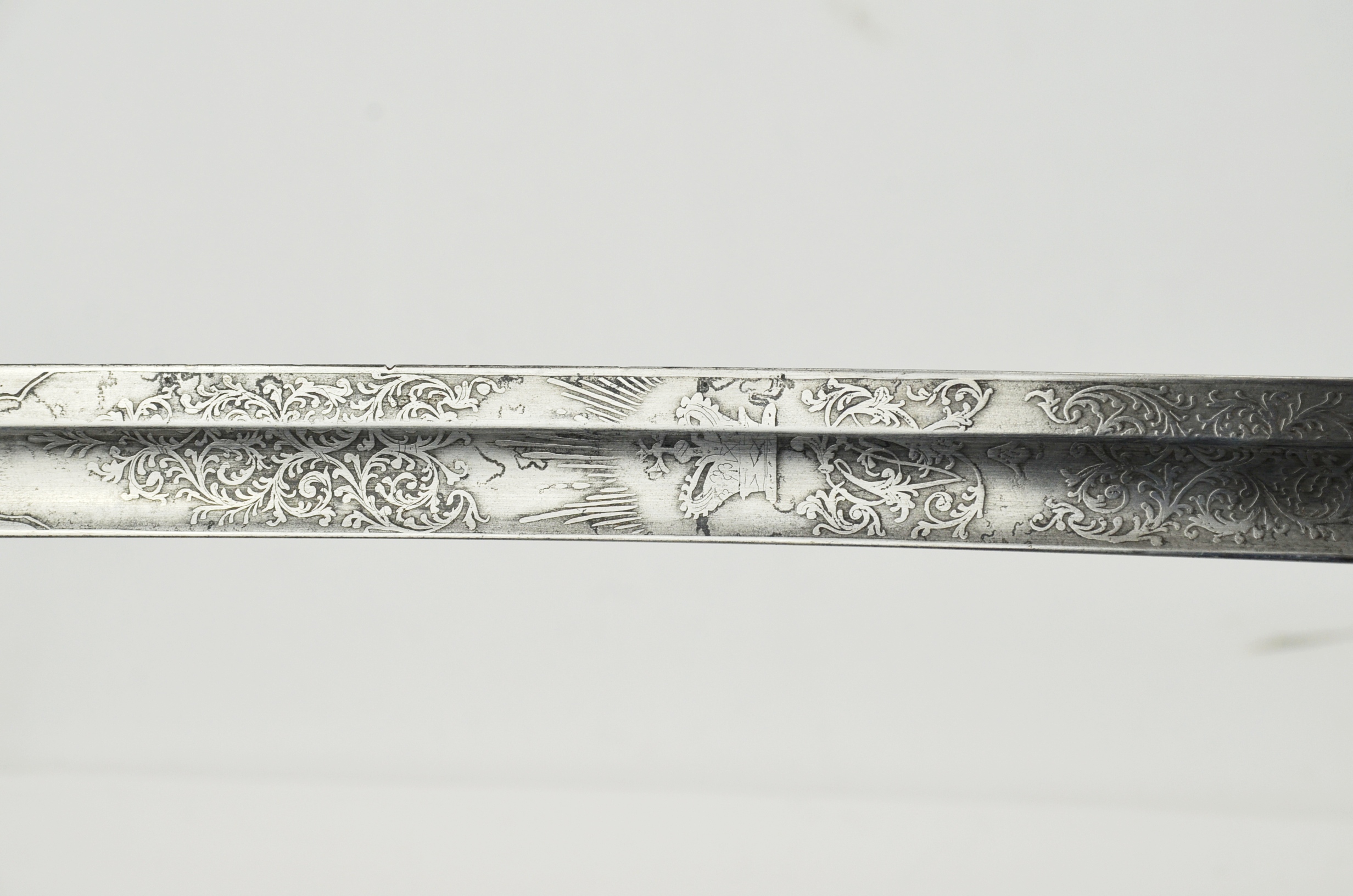 Excellent Victorian 1822 Pattern Rifle Officers Sword With Scabbard - Image 7