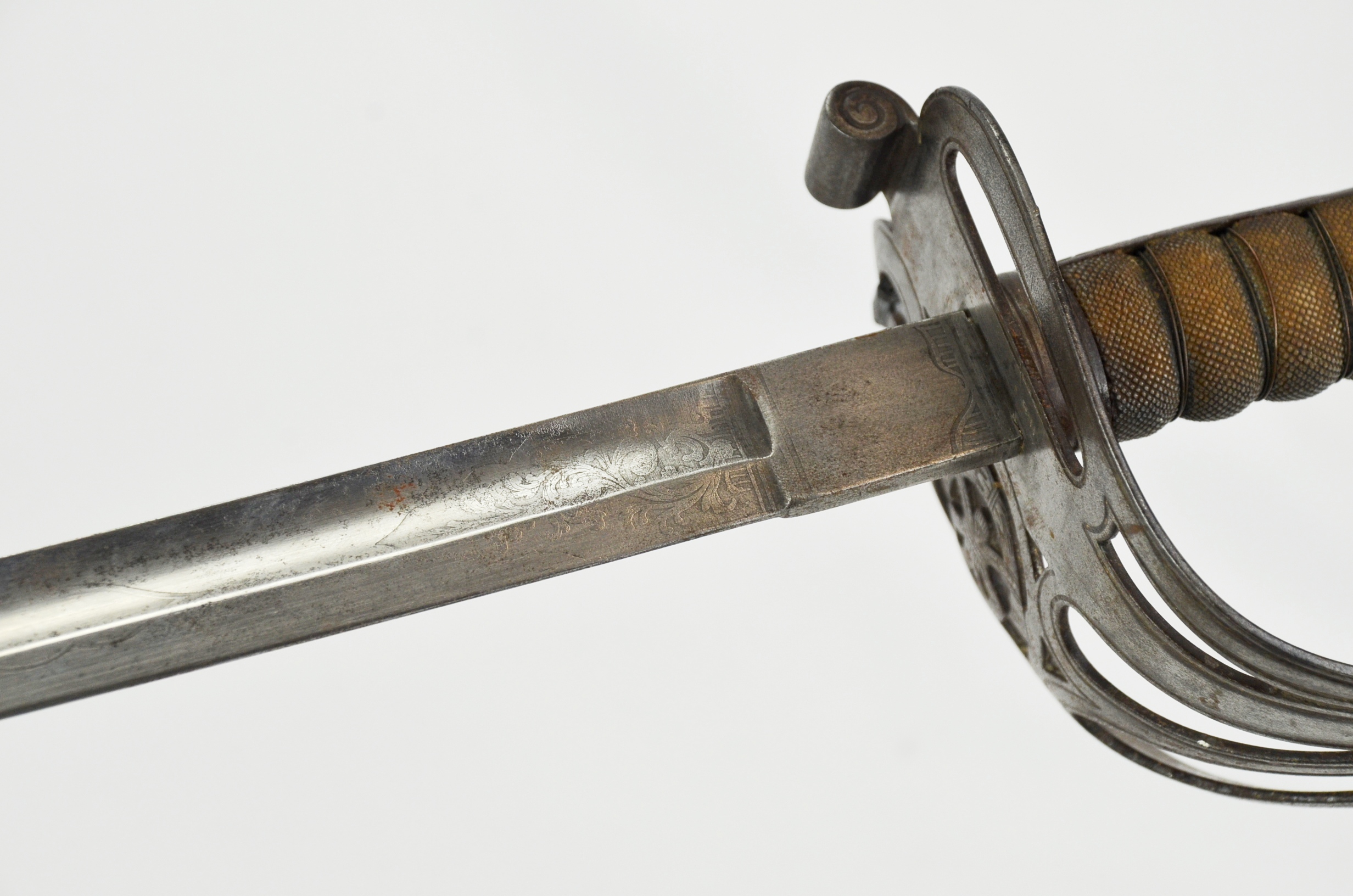 Excellent Victorian 1822 Pattern Rifle Officers Sword With Scabbard - Image 9