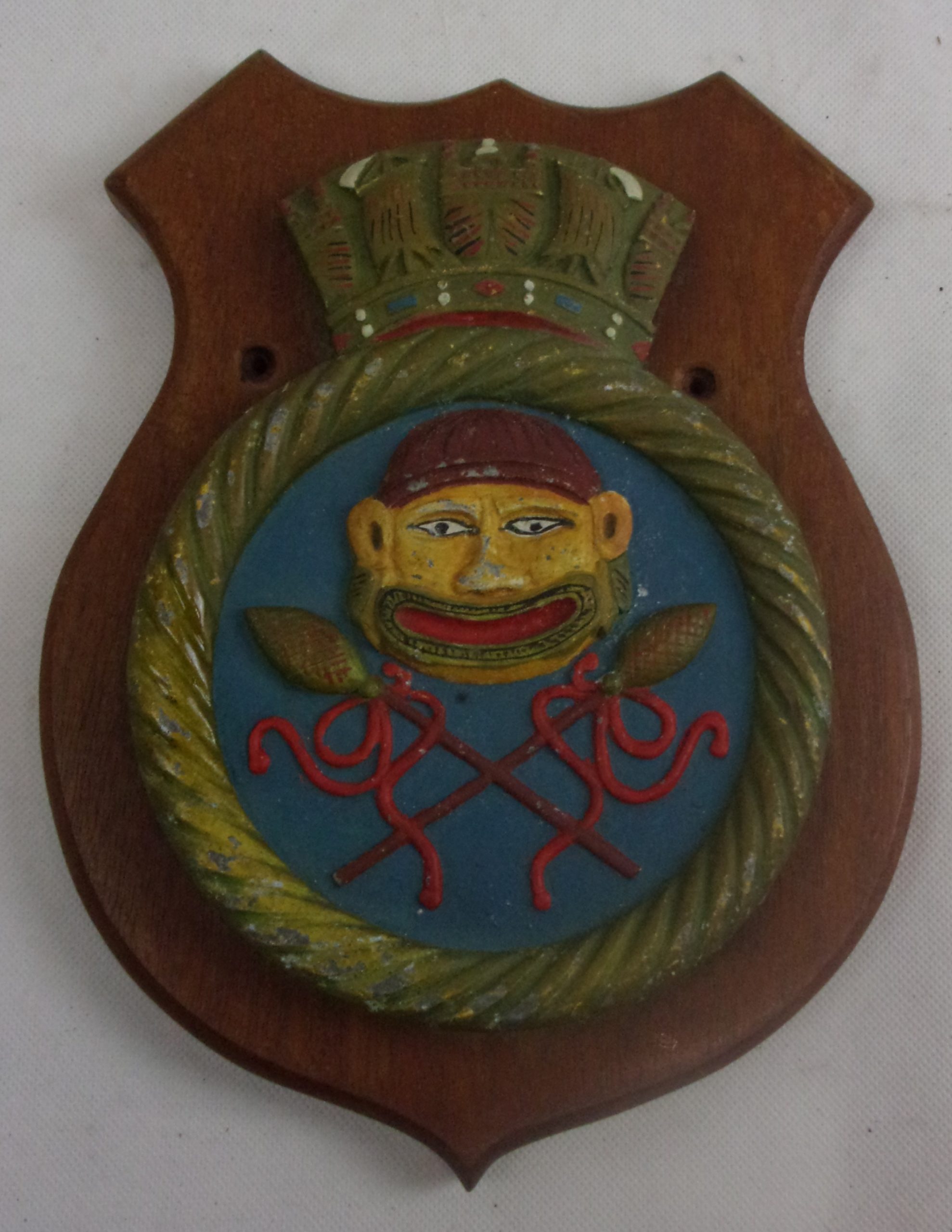 HMS Comus C Class 1946 Destroyer Alloy Boat Badge