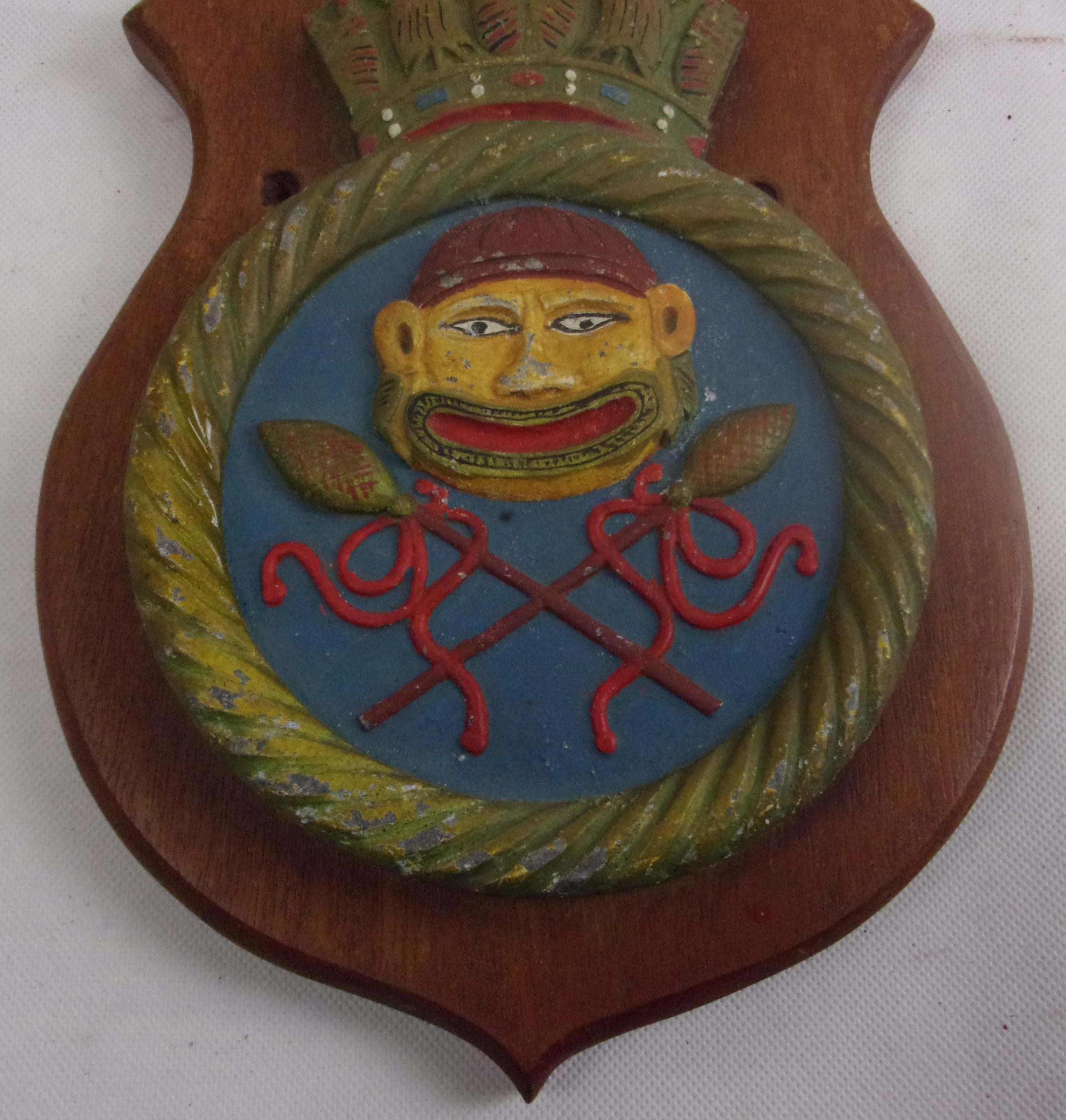 HMS Comus C Class 1946 Destroyer Alloy Boat Badge - Image 2