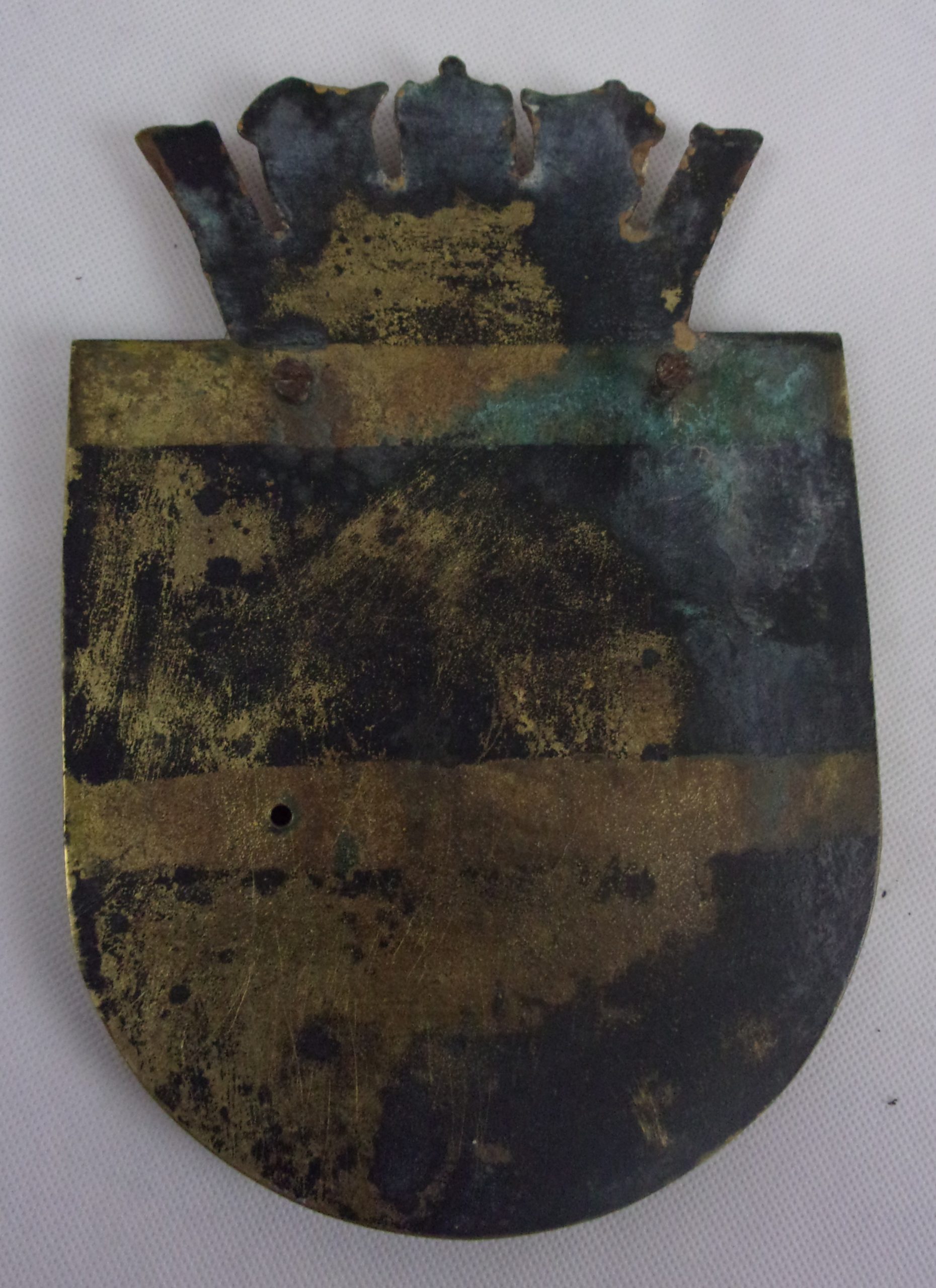 HMS Duncan WW2 Destroyer Bronze Boat Badge - Image 3